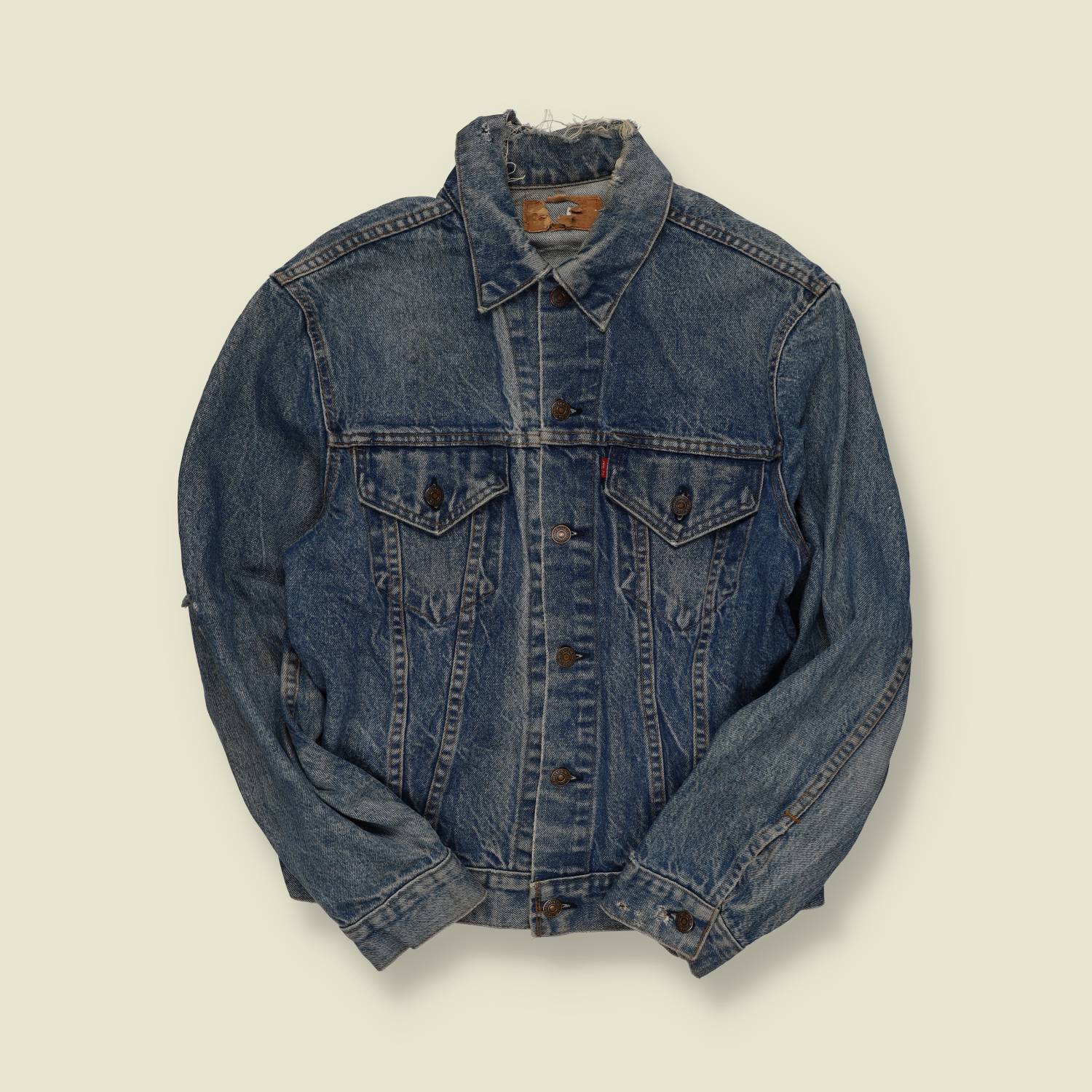 1970s | Levi’s | Made in USA | Denim Trucker Jacket - S/M