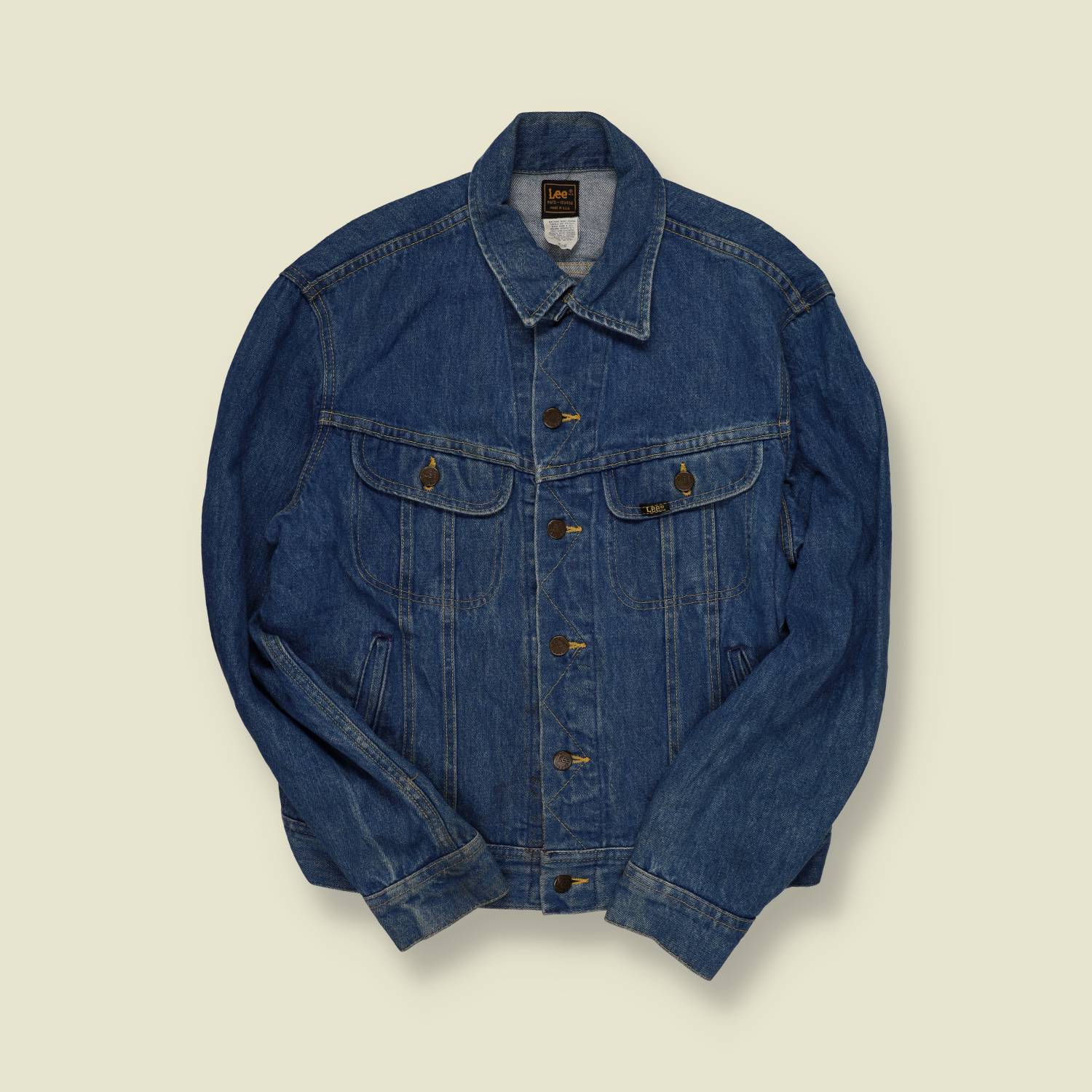 1970s–1980s | Lee | Made in USA | Denim Trucker Jacket - S