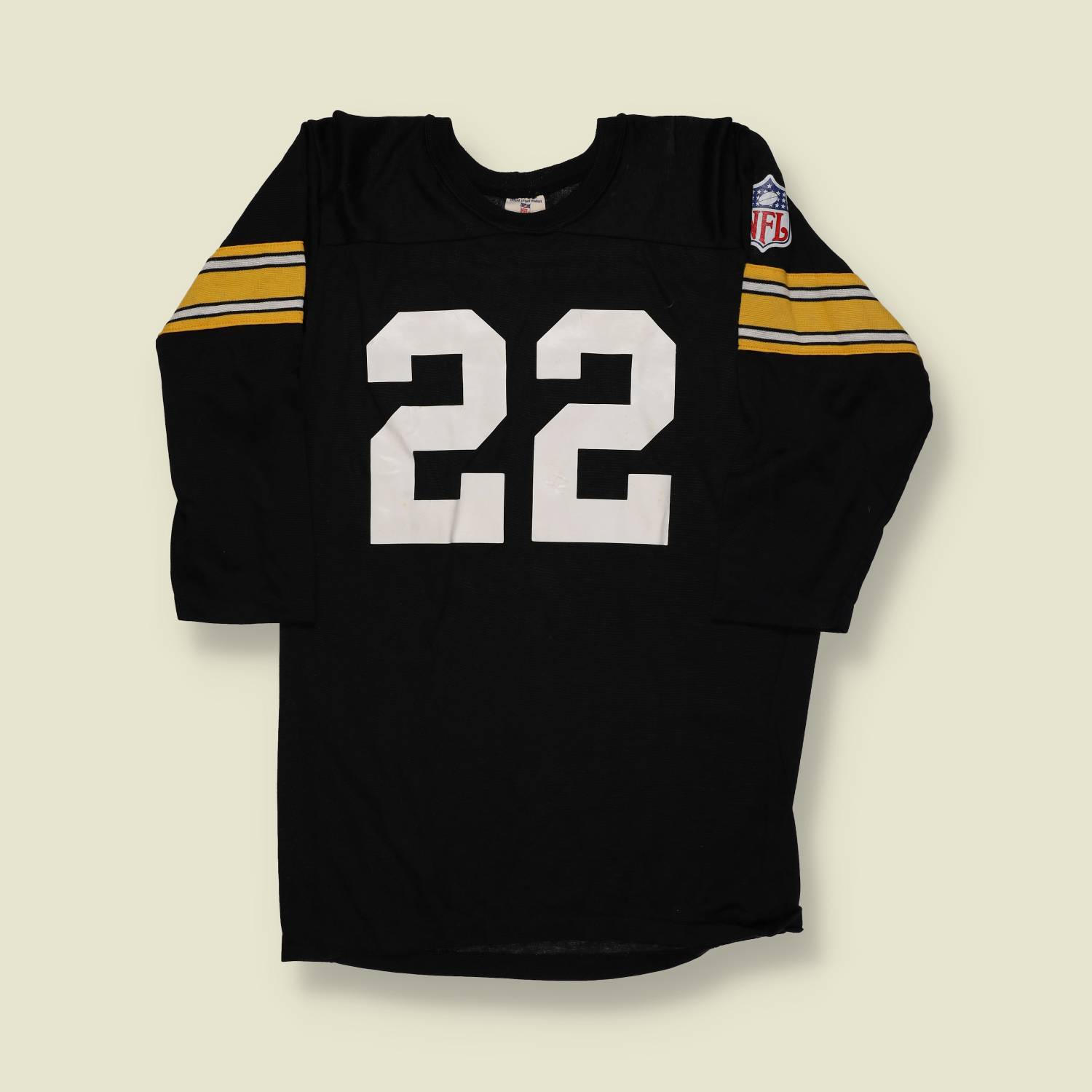 1970s | Rawlings | NFL Football Jersey – Black / Yellow - XS