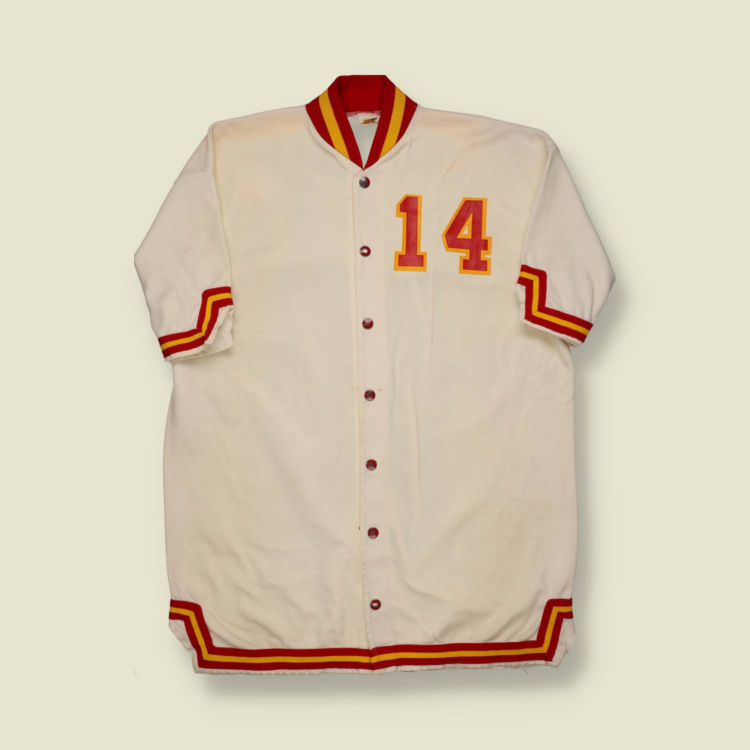 1970s | Russell Athletic | Football Jersey – Red / Yellow - M/L