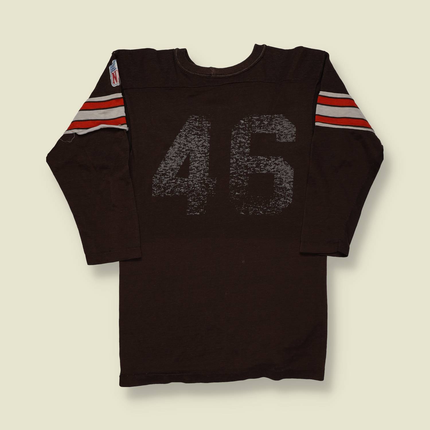 1970s | NFL | Cotton Football Jersey – Brown / Orange / White - XXS