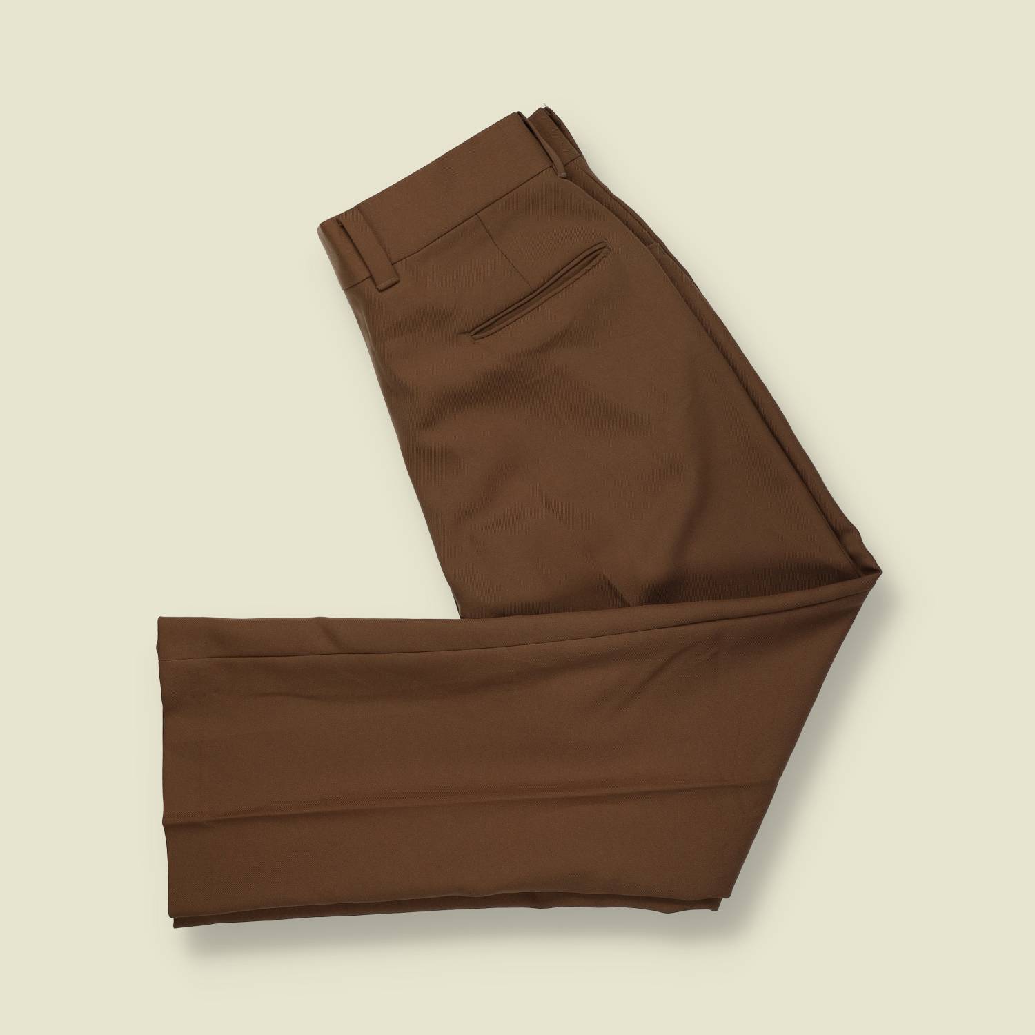 1970s | Levi’s Panatela | Flared Trousers – Chocolate Brown - w34