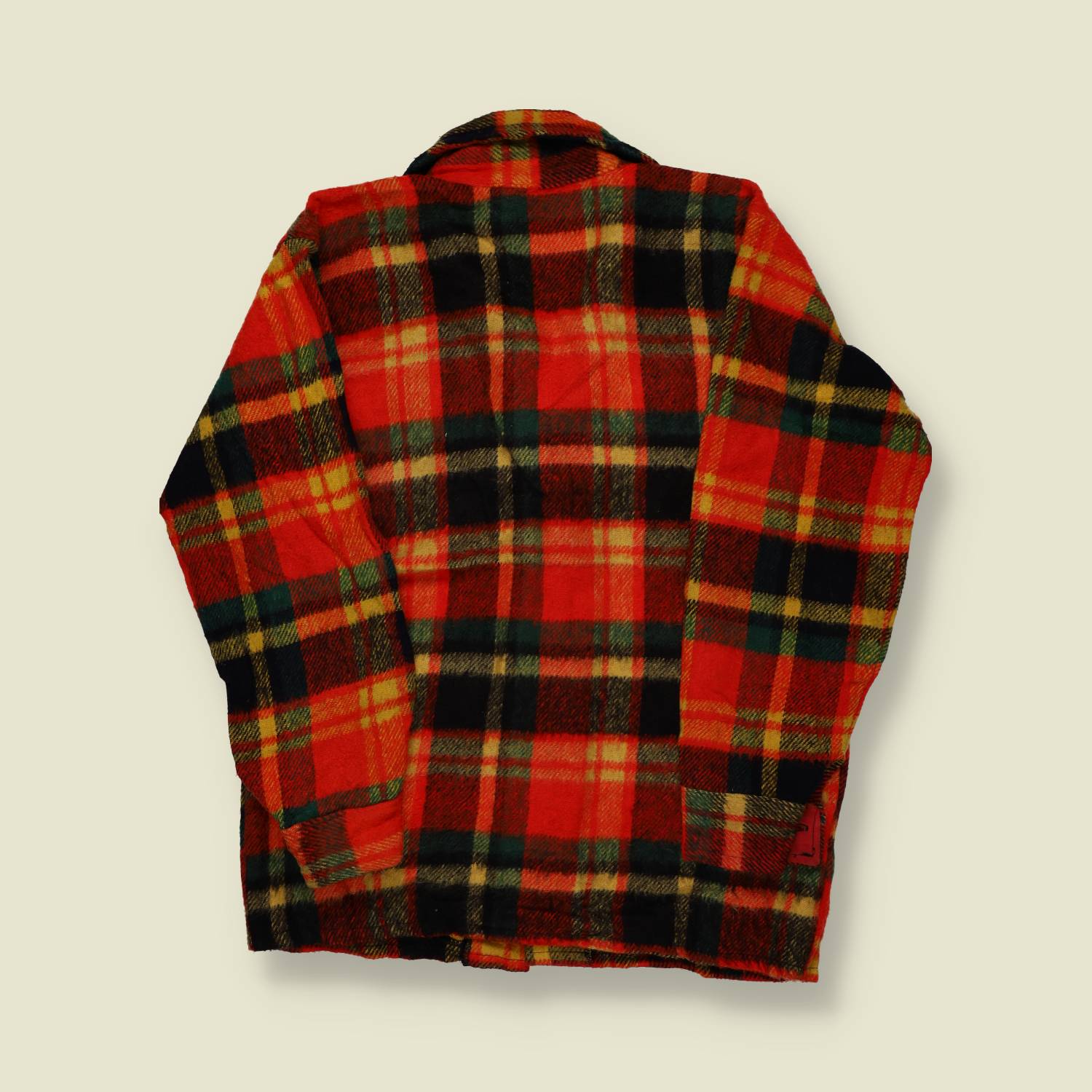 1970s | Liberté | Wool Plaid Shirt Jacket - S