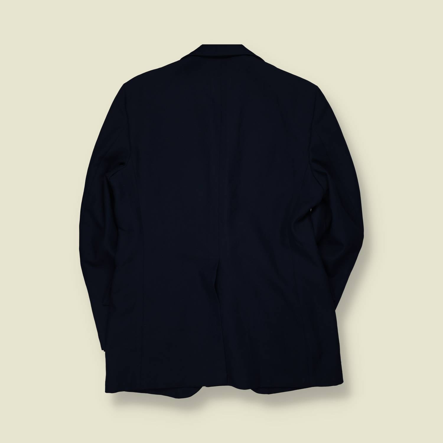 1970s | Made In USA Tailored Blazer | Deep Blue - M