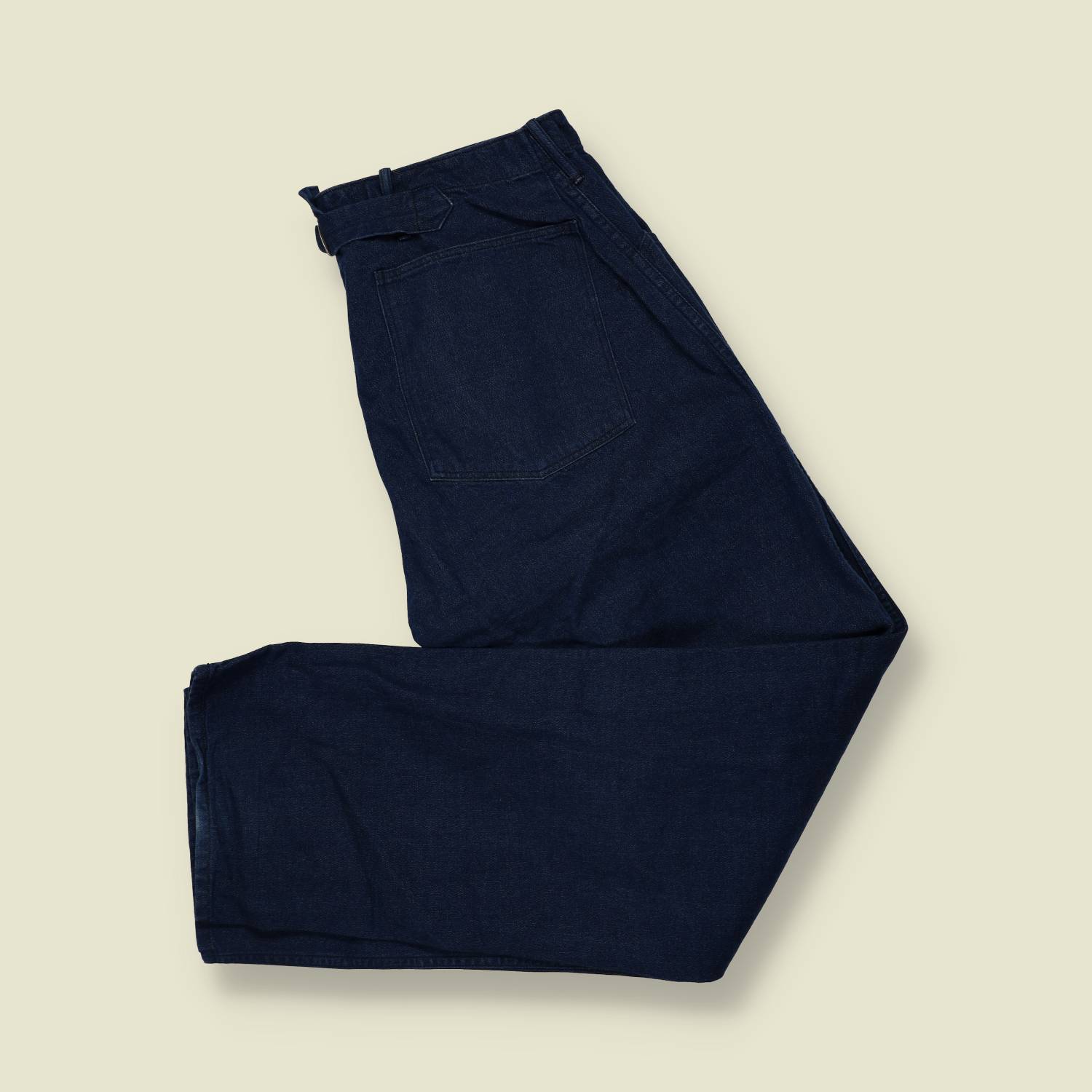 2000s | Buckle Back Jeans | Dark Indigo - w36