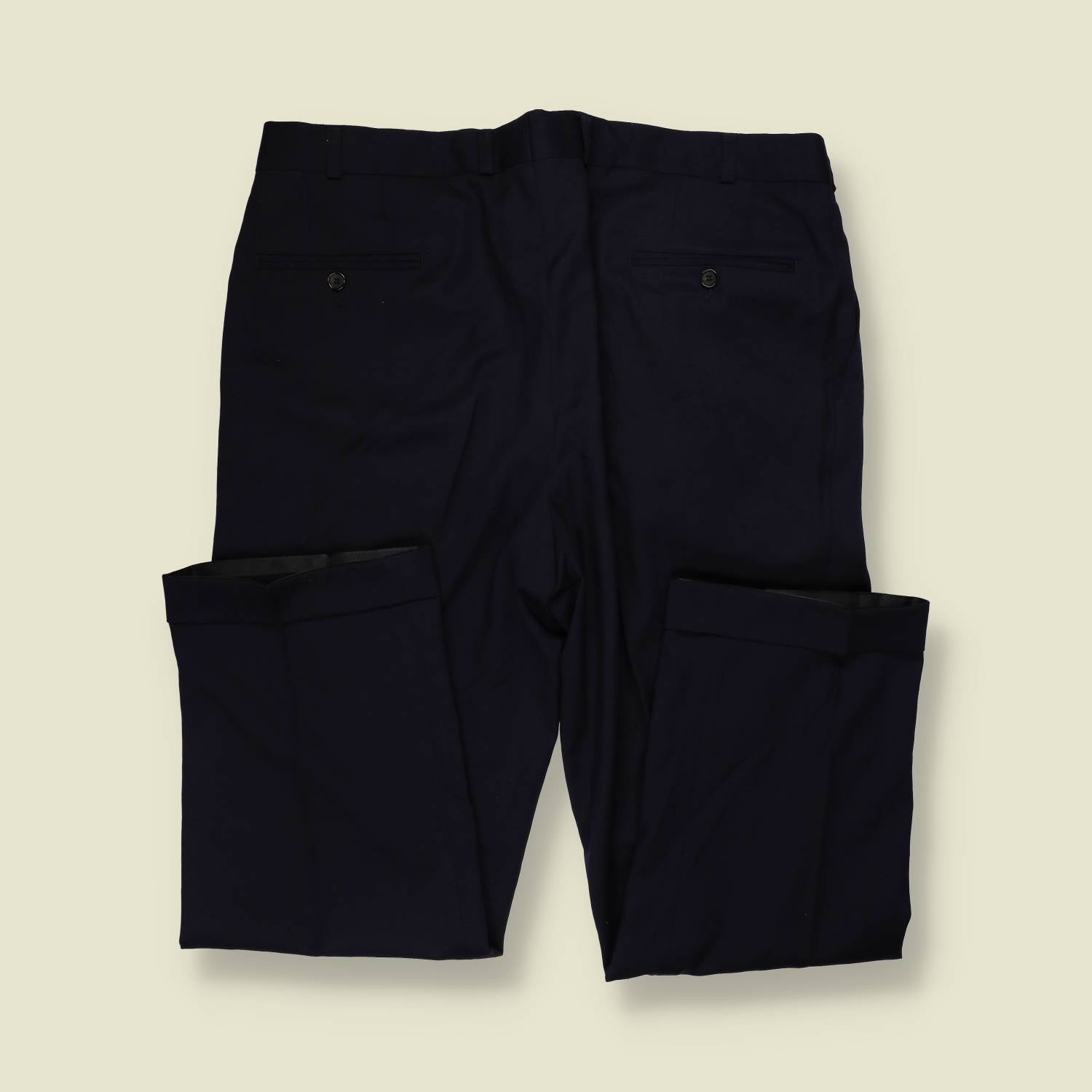 1990s | Burberry | Trousers | Navy - w40