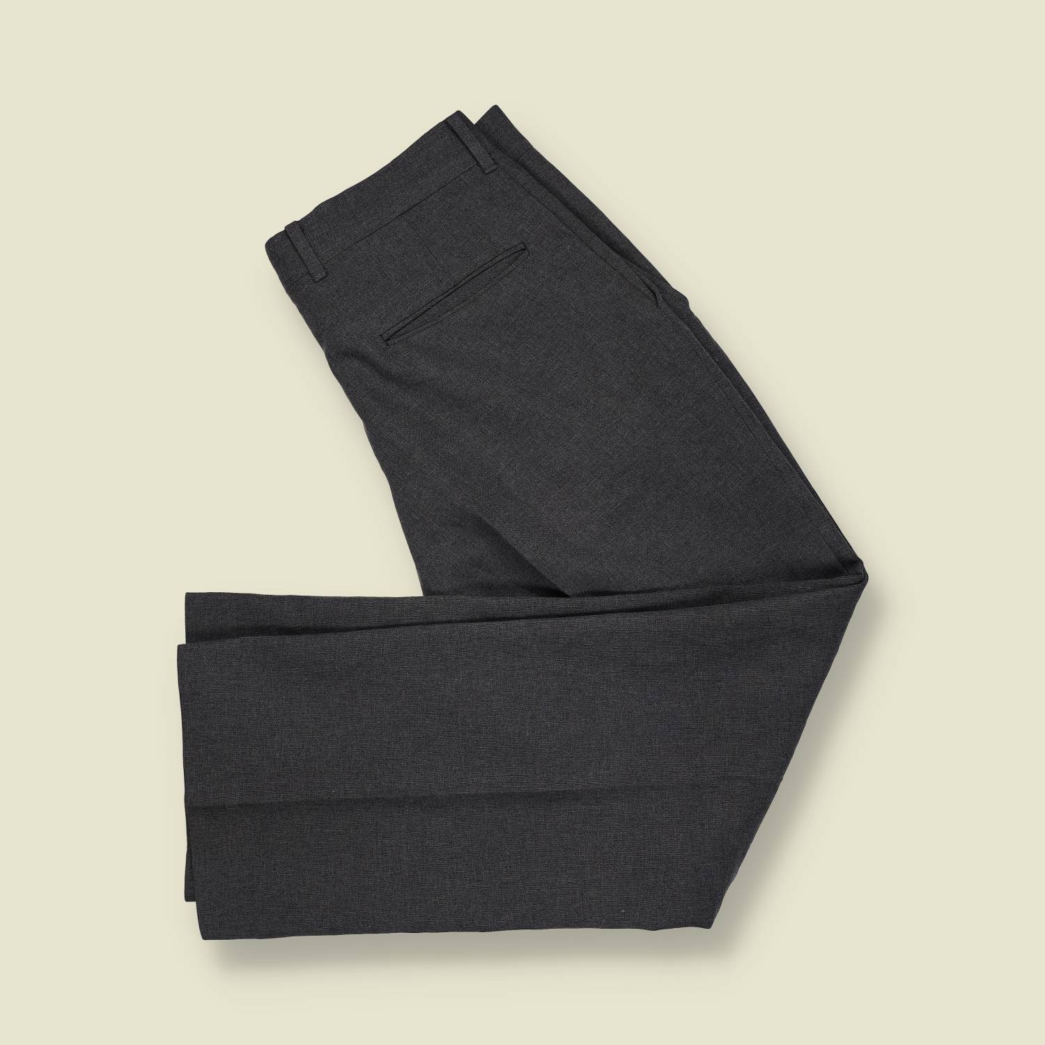 1970s | Trousers | Grey - w32