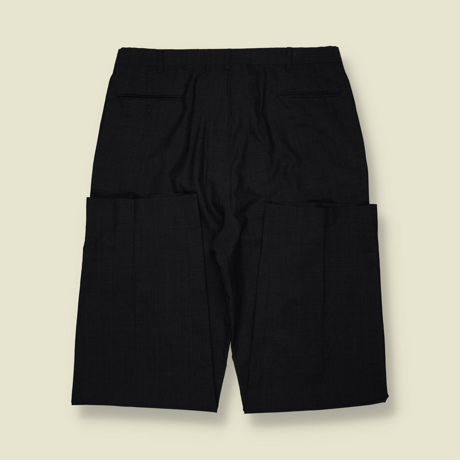 1970s | Pleated Trousers | Grey - w36