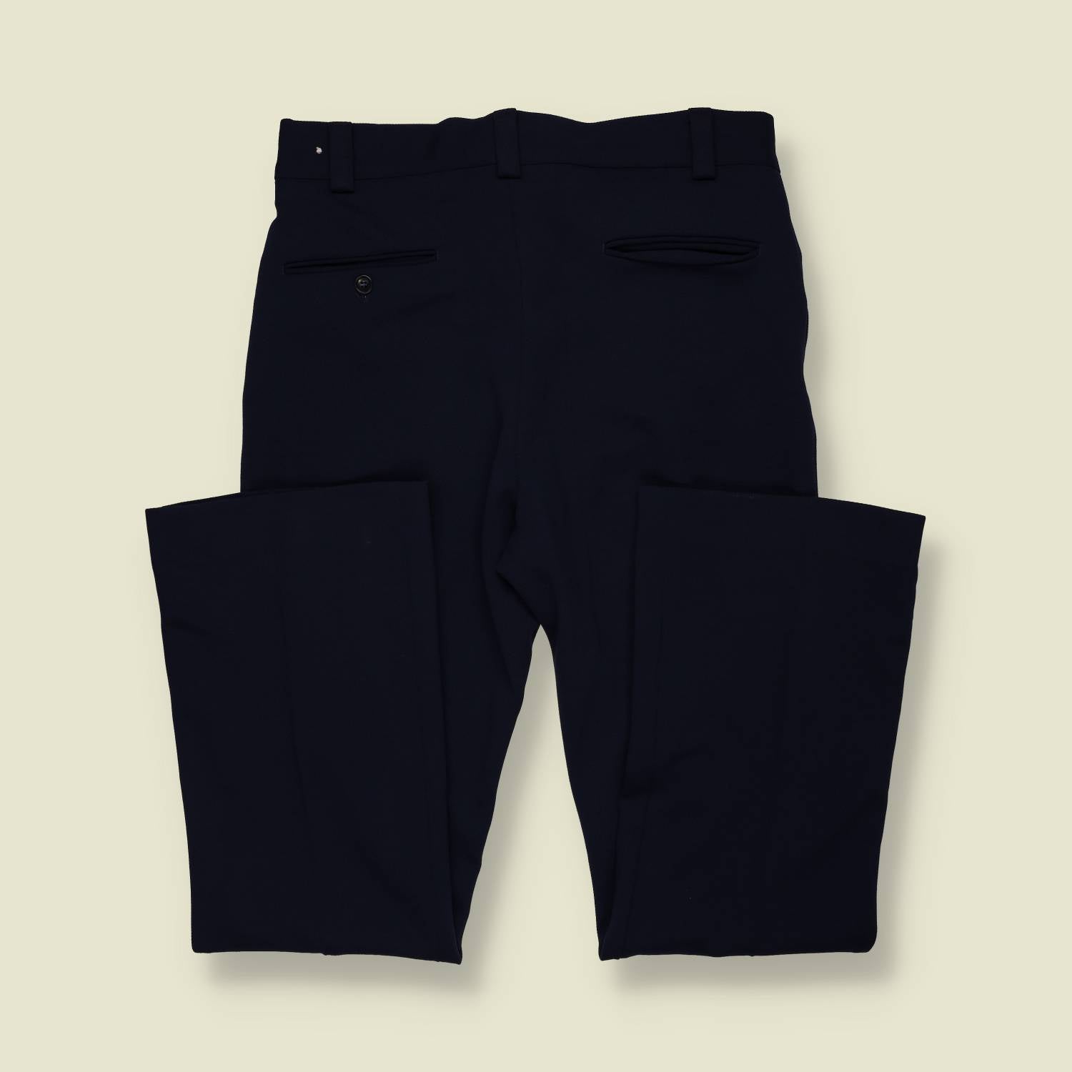 1970s | Tailored Trousers | Blue - w32