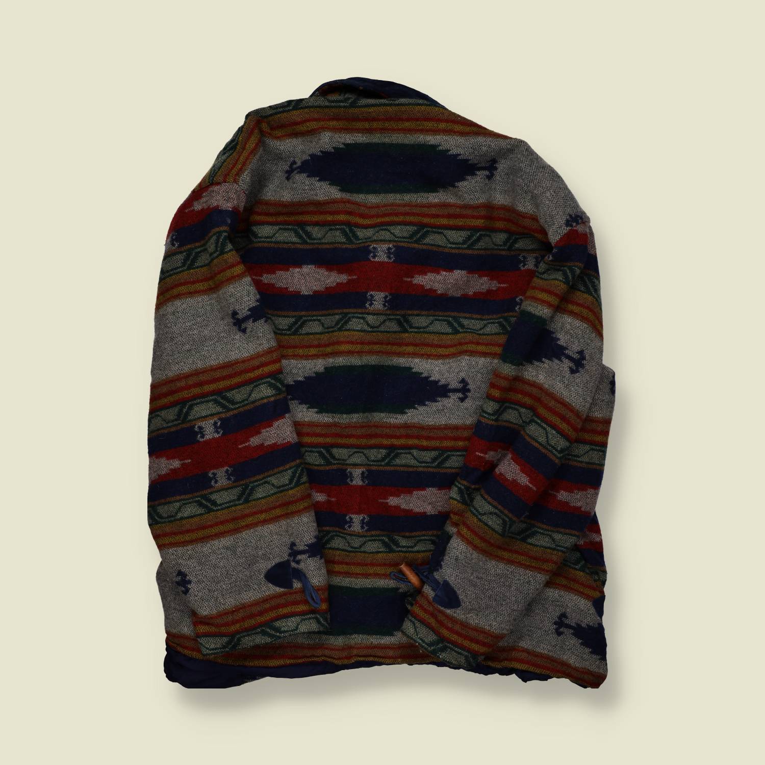 1980s | Katy D (Kathryn Deneen) | Southwestern Blanket Duffle Jacket - XXXL