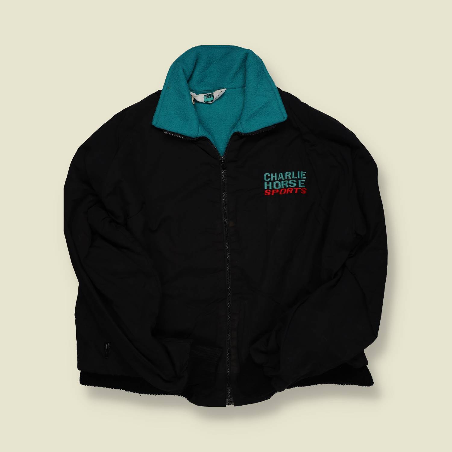 1980s | Turfer | Quilted Sports Jacket - L