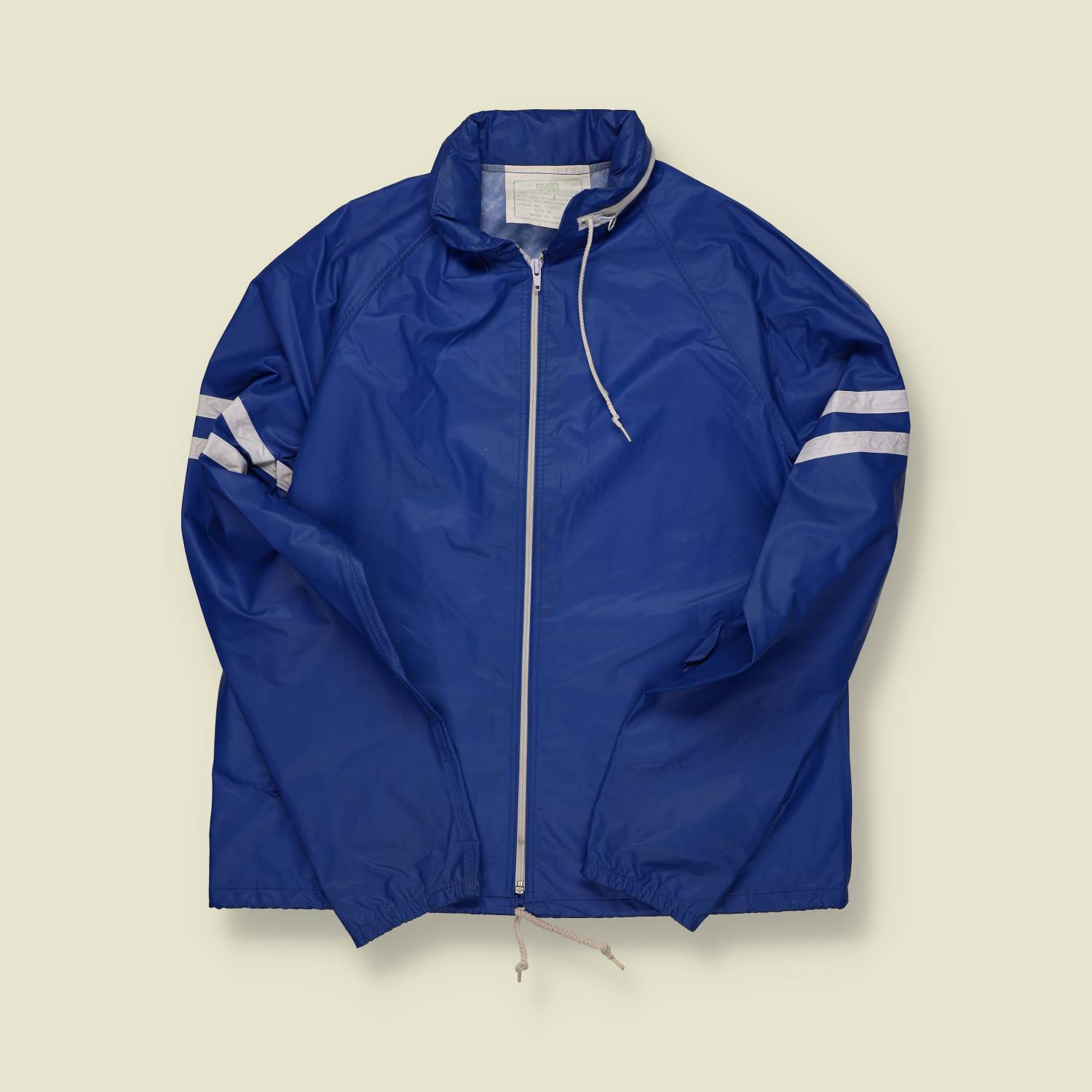 1980s | Sears | Blue Cagoule Jacket - M