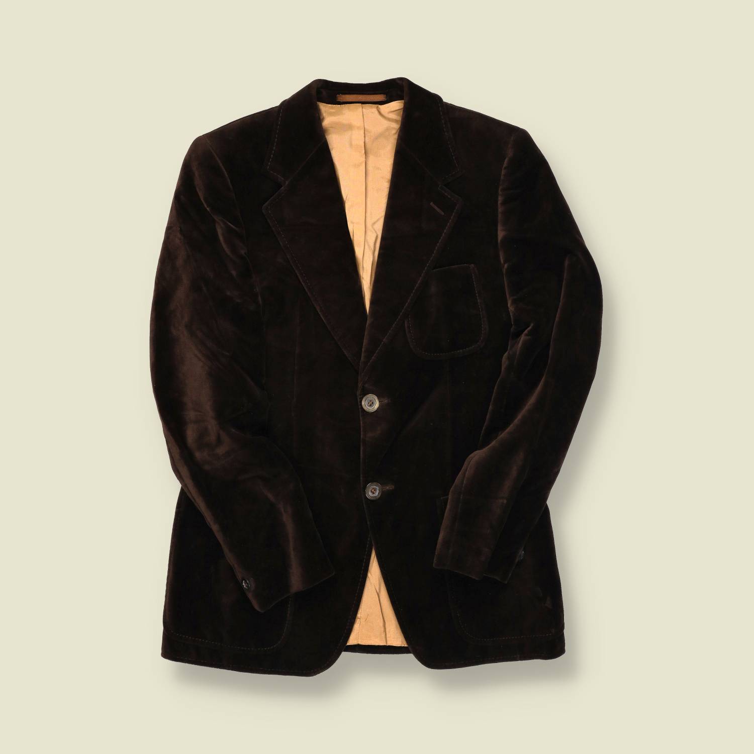 1970s | Tailored | Velvet Blazer - XS/S