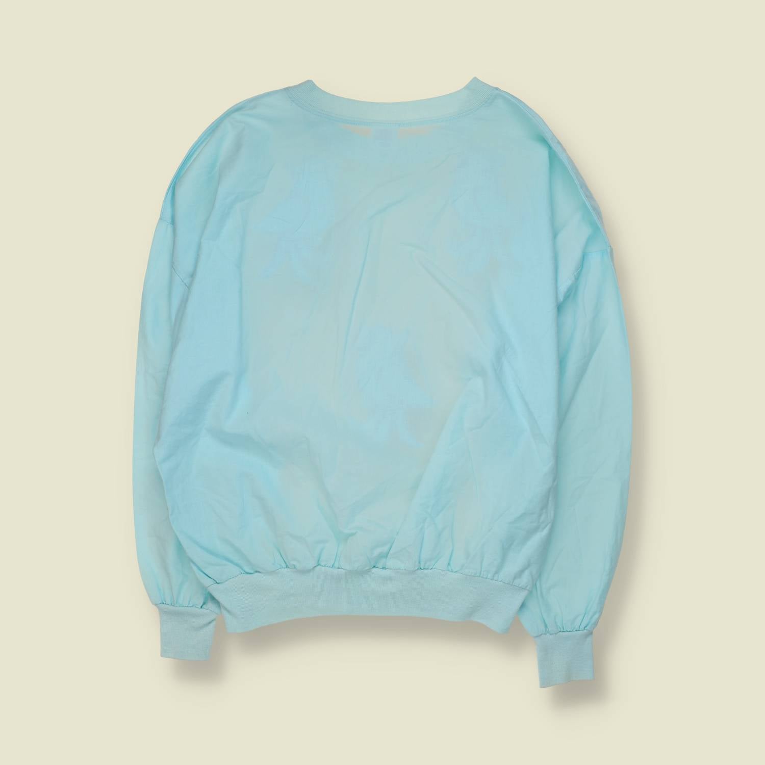 1980s | Dottie Smith Original | Applique Bird Sweatshirt | Blue - 18