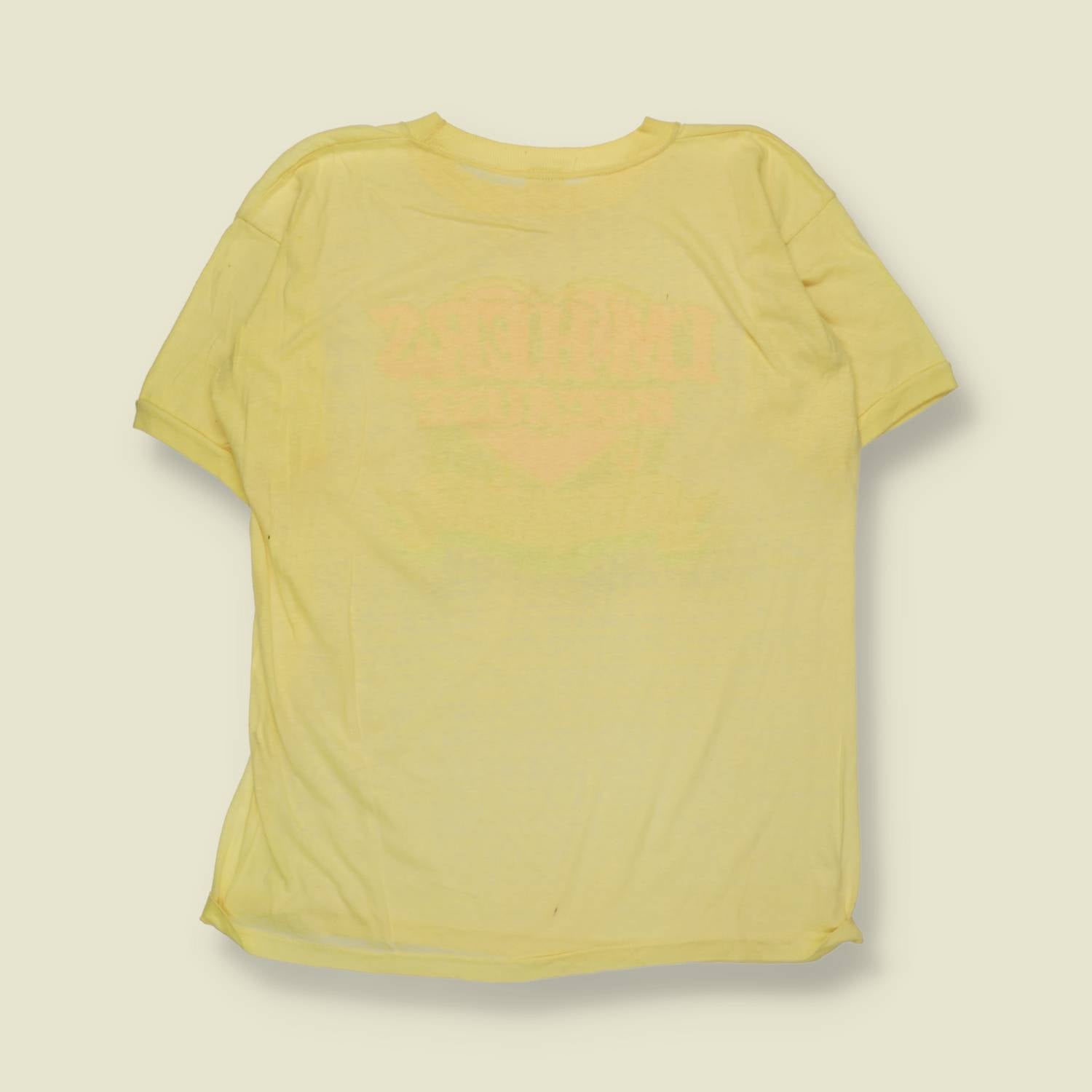 1978 | Novelty Print | Graphic T-Shirt | Yellow – XS