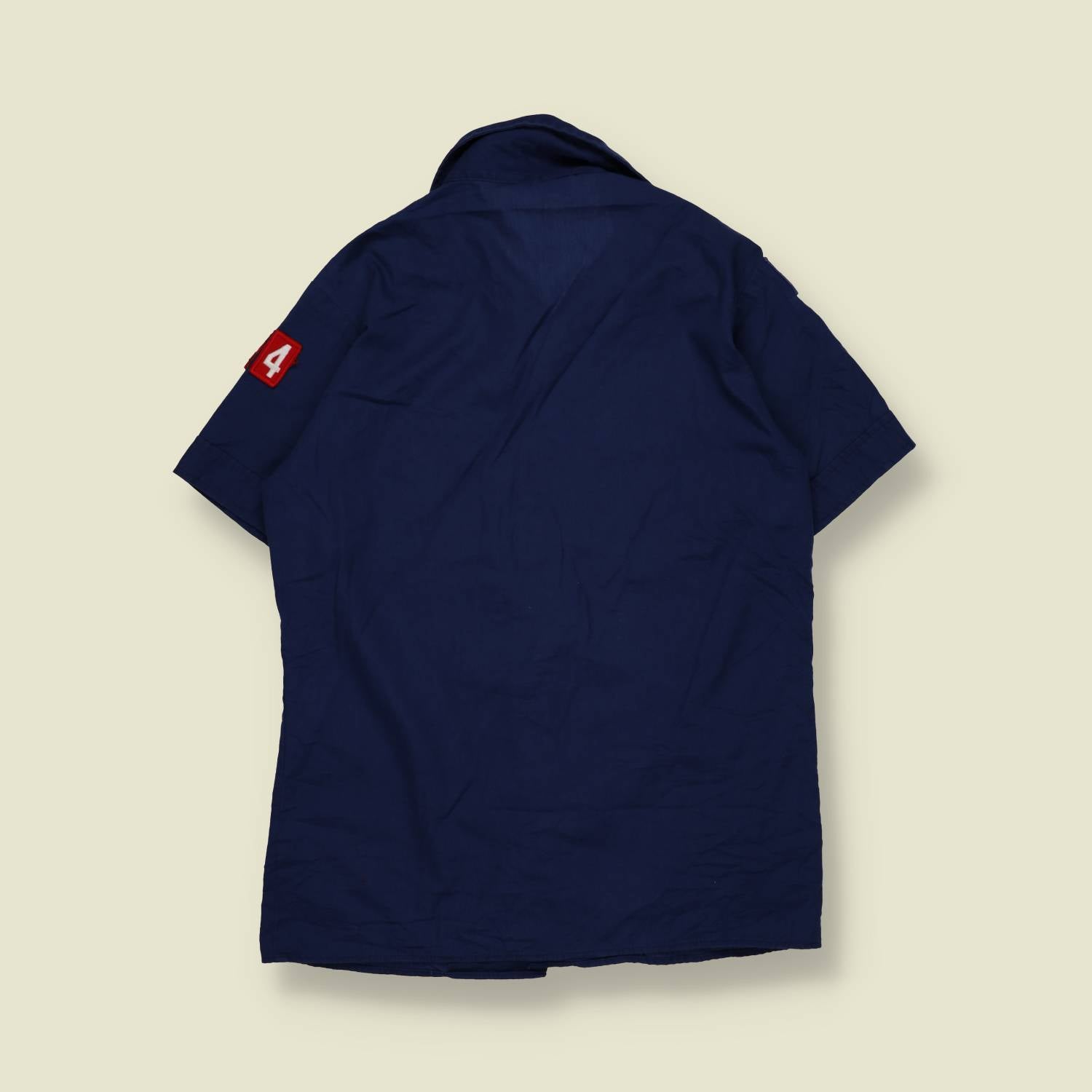 1990s | Boy Scouts Of America | Short Sleeve Uniform Shirt | Navy – XS