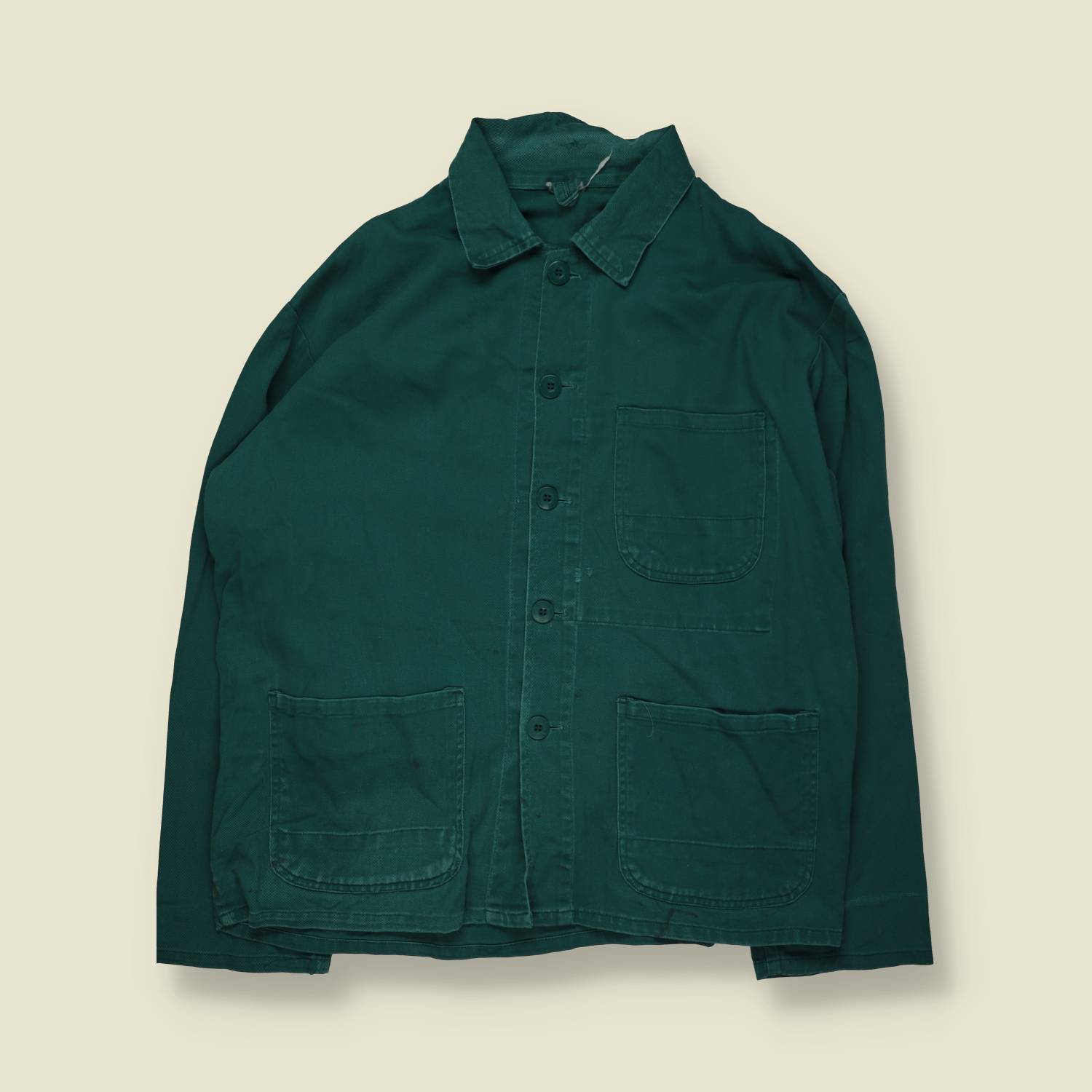 1980s | European | Chore Jacket | Green – XXL