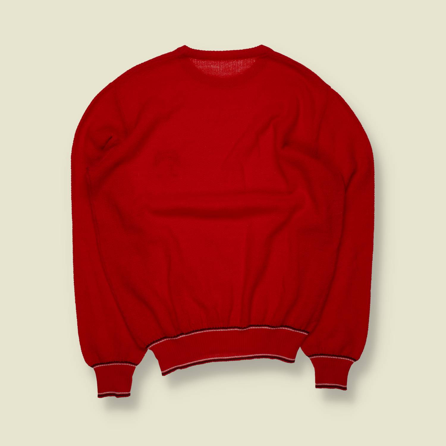 1970s | Golf Club | Knit | Red – S