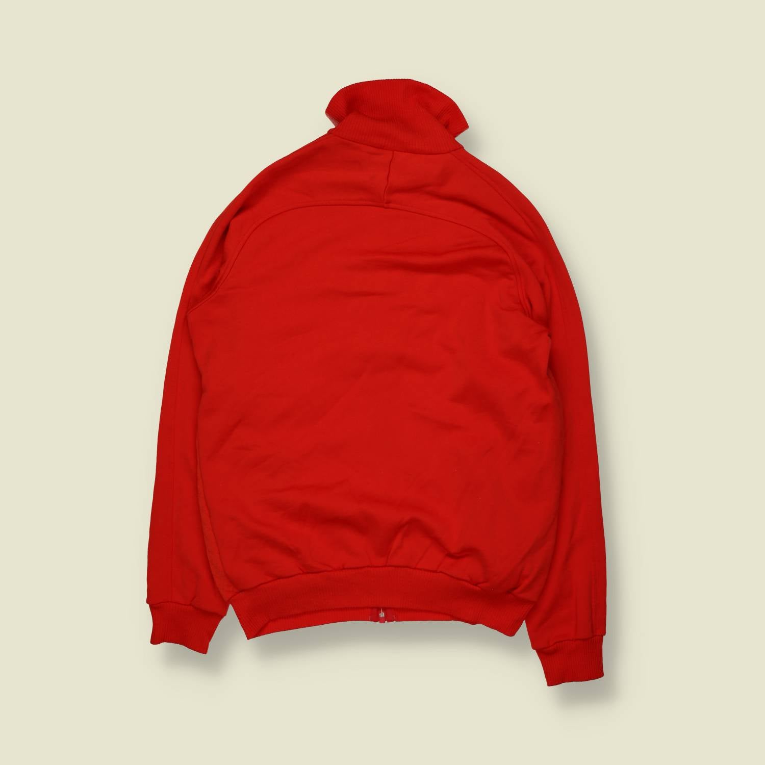 1970s | One By Merbuso | Quilted Track Jacket | Red – S