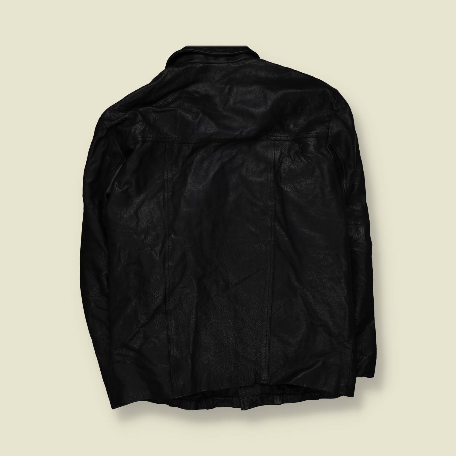 1980s | JP Casuals | Leather Jacket - L