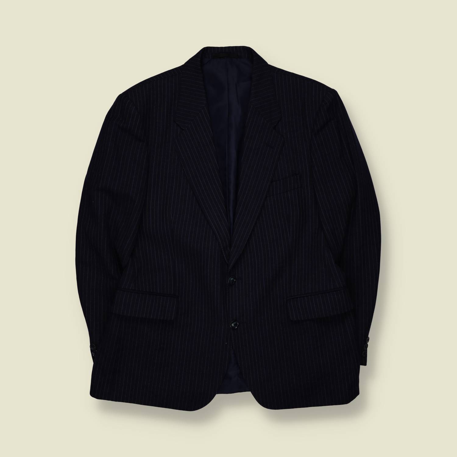 1990s | Mr Harry | Pinstripe Mod Blazer | Made In England – M
