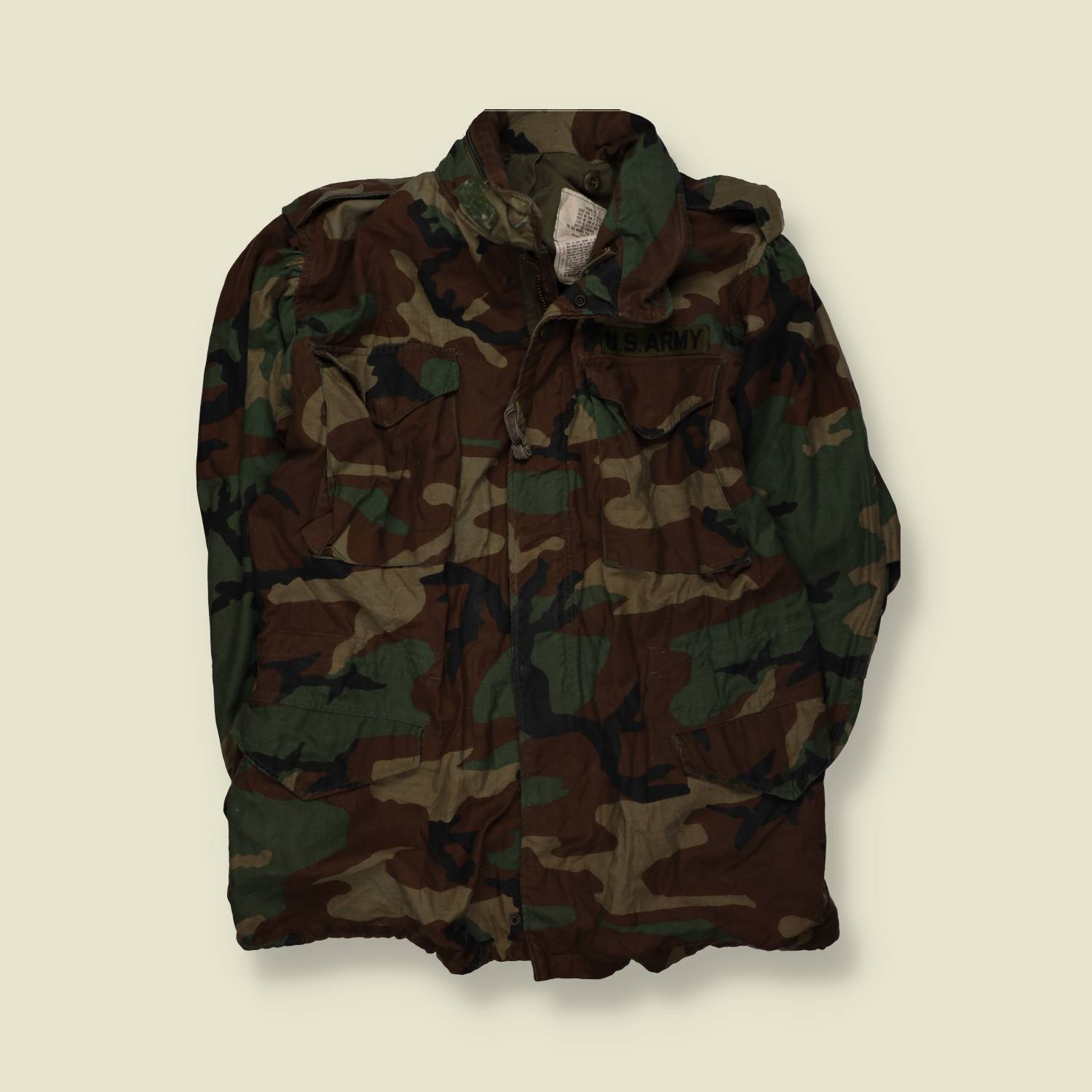 1982 | U.S. M-65 Field Jacket | Woodland Camouflage - L