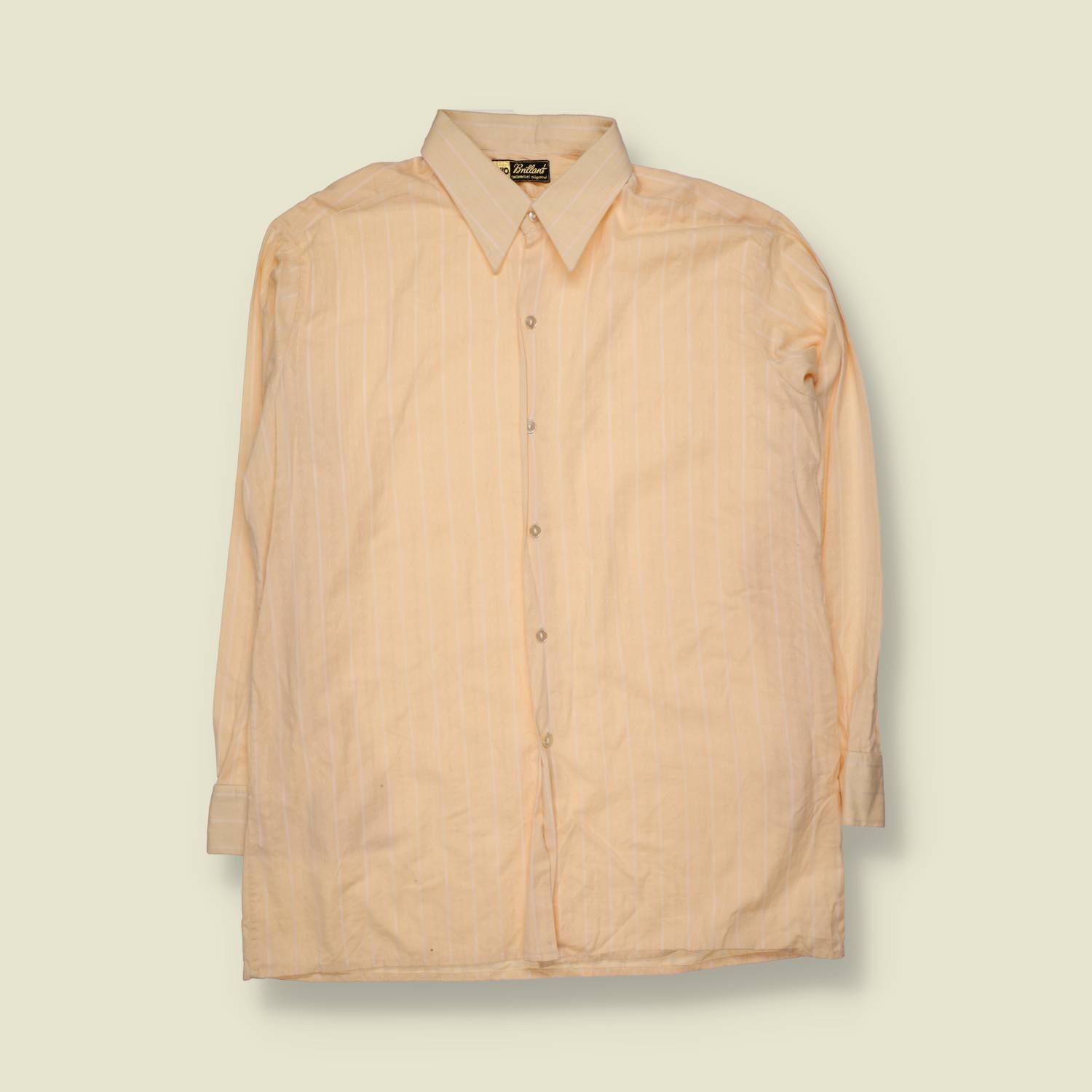 1970s | Brilliant | Cotton Stripe Shirt - XXL