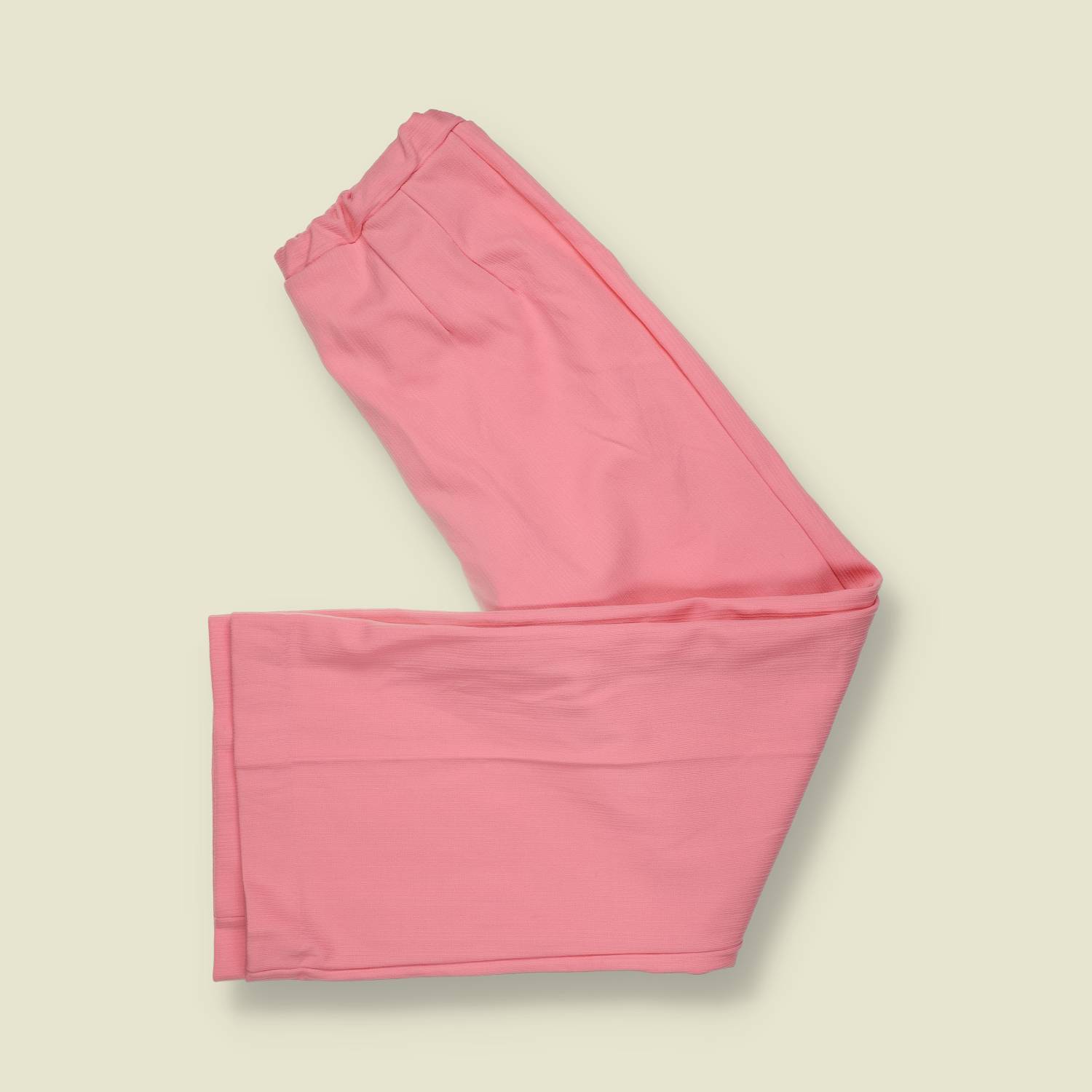 1970s | Casual Flared Trousers | Pink - w28