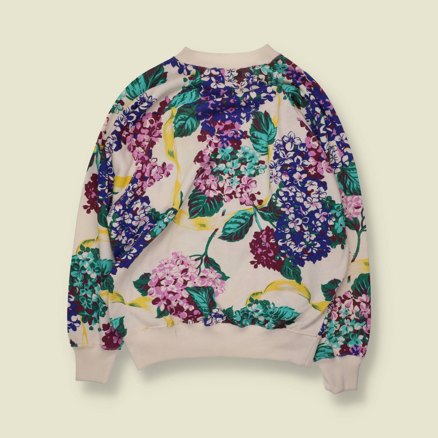 1980s | Turtle Creek Sweater | Floral Print - One size
