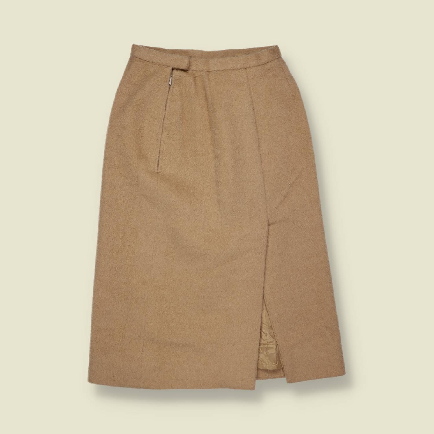 1960s | Camel Skirt - w24