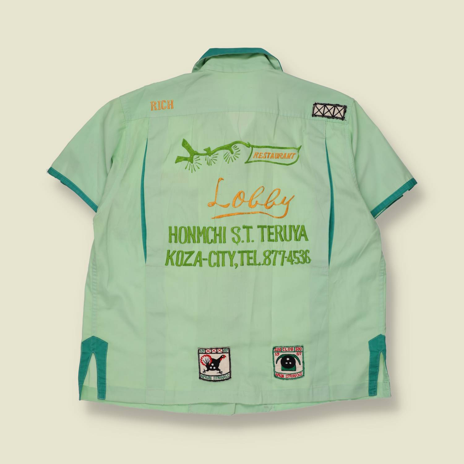 1967 | Chainstitch Club Shirt | Mint Green - 18