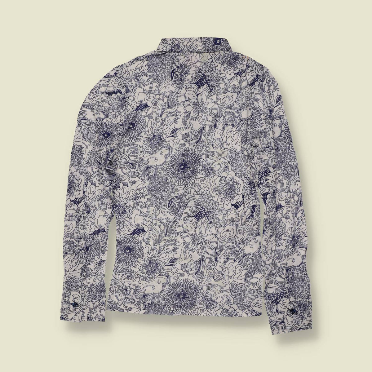 1970s | TGL | Deadstock Floral Print Blouse - 4