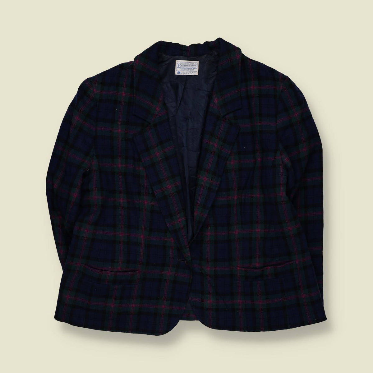 1980s | Pendleton | Tartan Blazer- 16