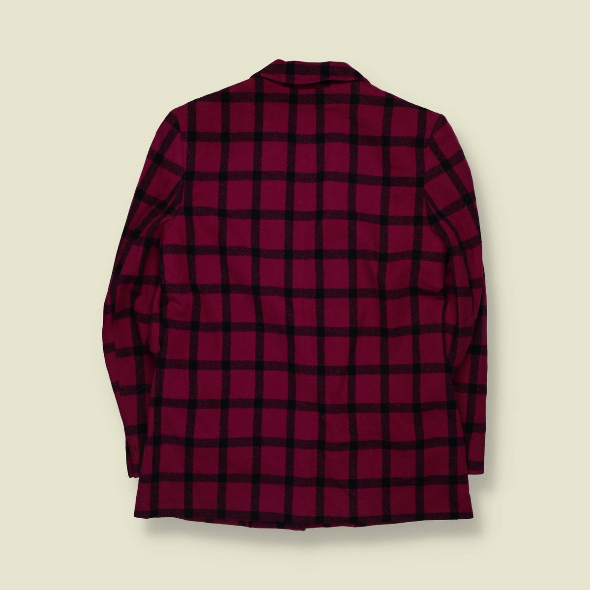 1980s | Pendleton | Windowpane Plaid Blazer - 12