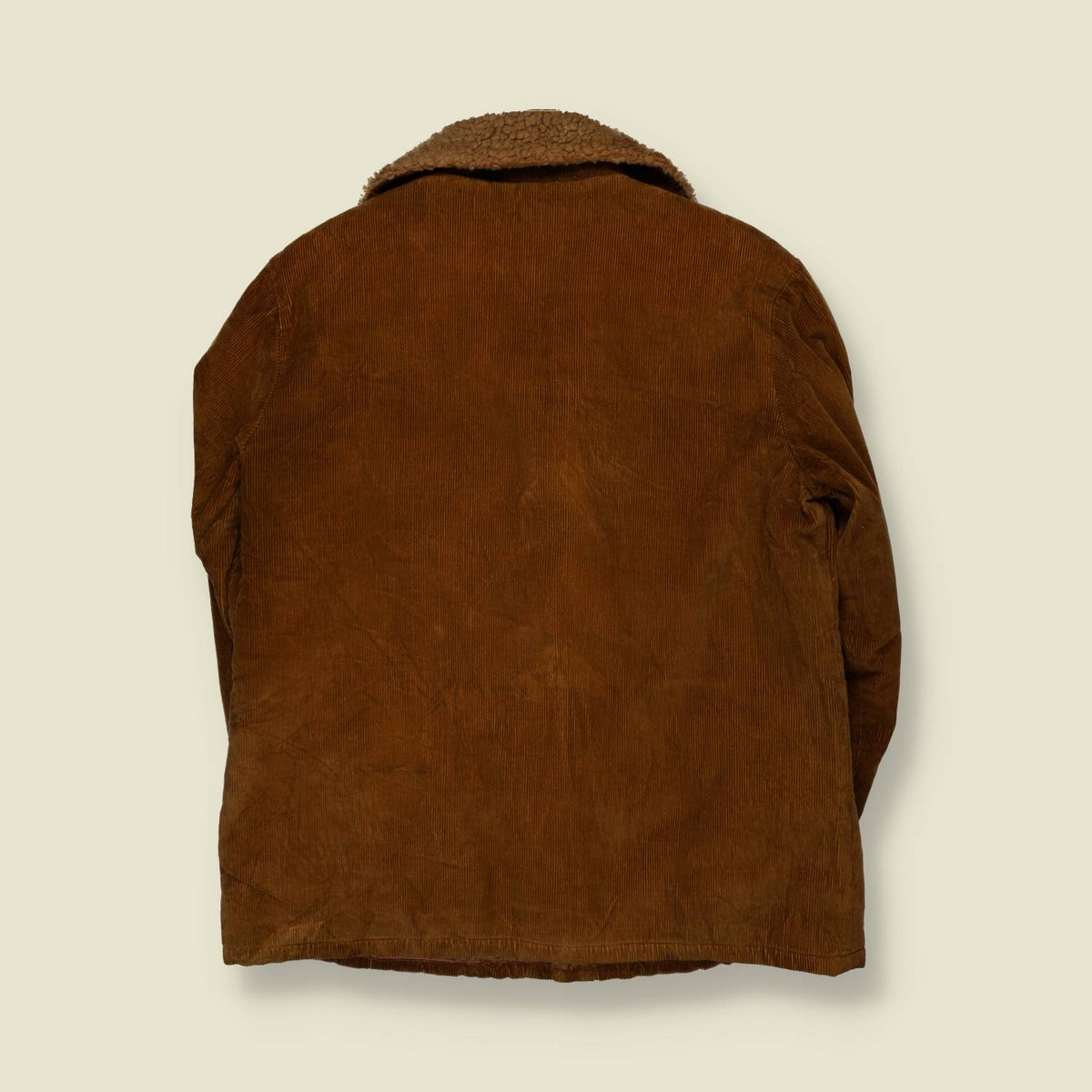 1970s | Silton | Brown Corduroy Sherpa Lined Jacket - XL