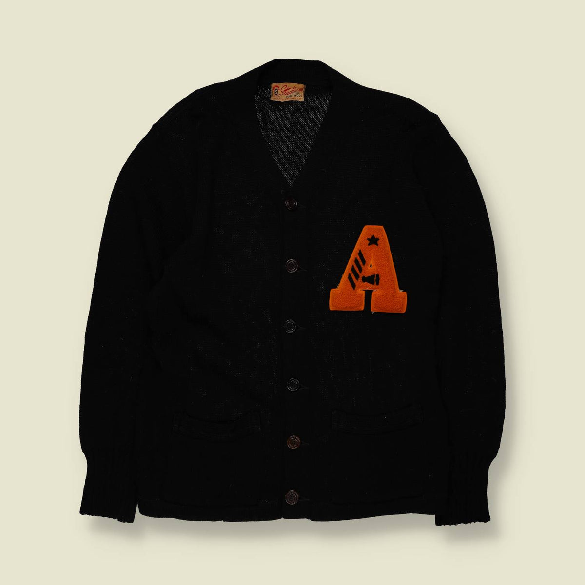 1940s | Stadium | Varsity Letter Cardigan - XS