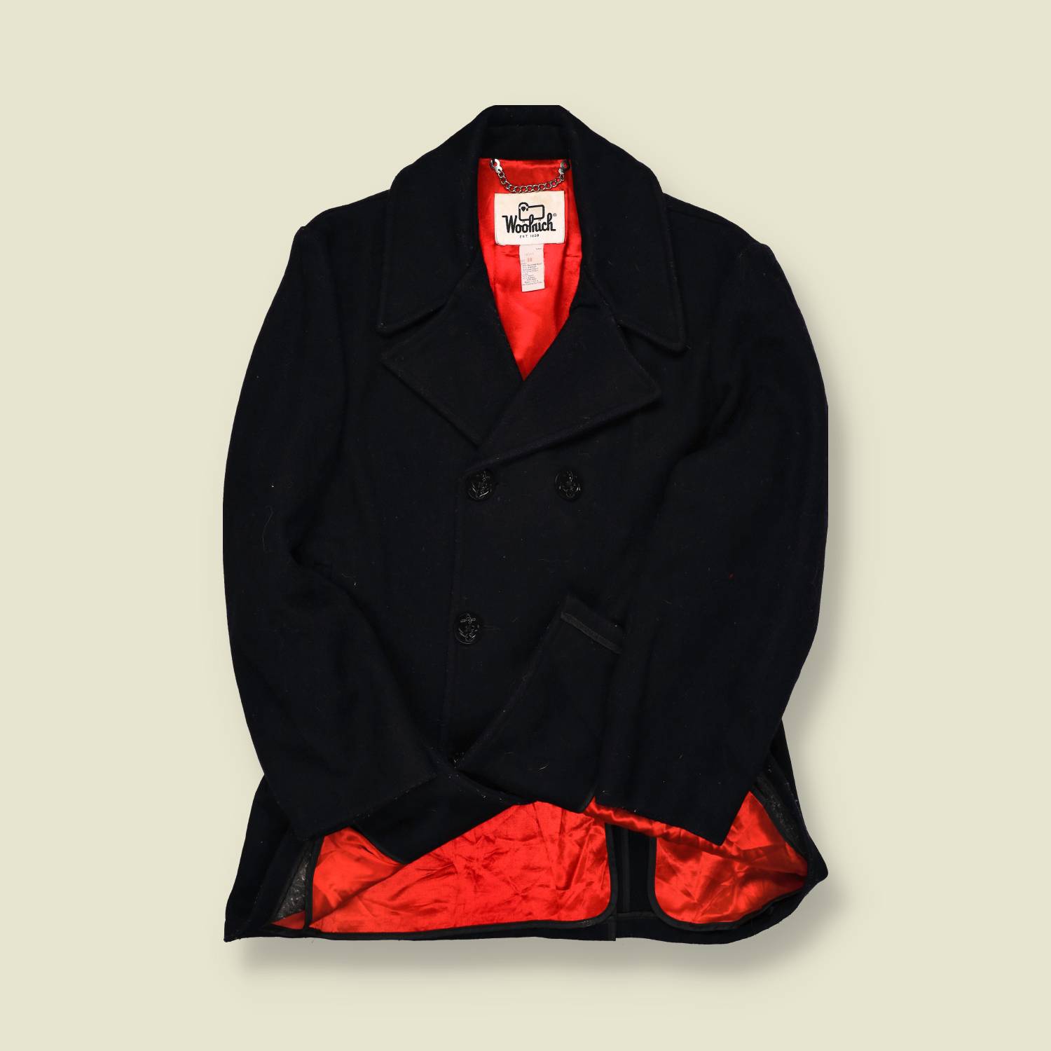 1970s | Woolrich | Peacoat – Navy - S
