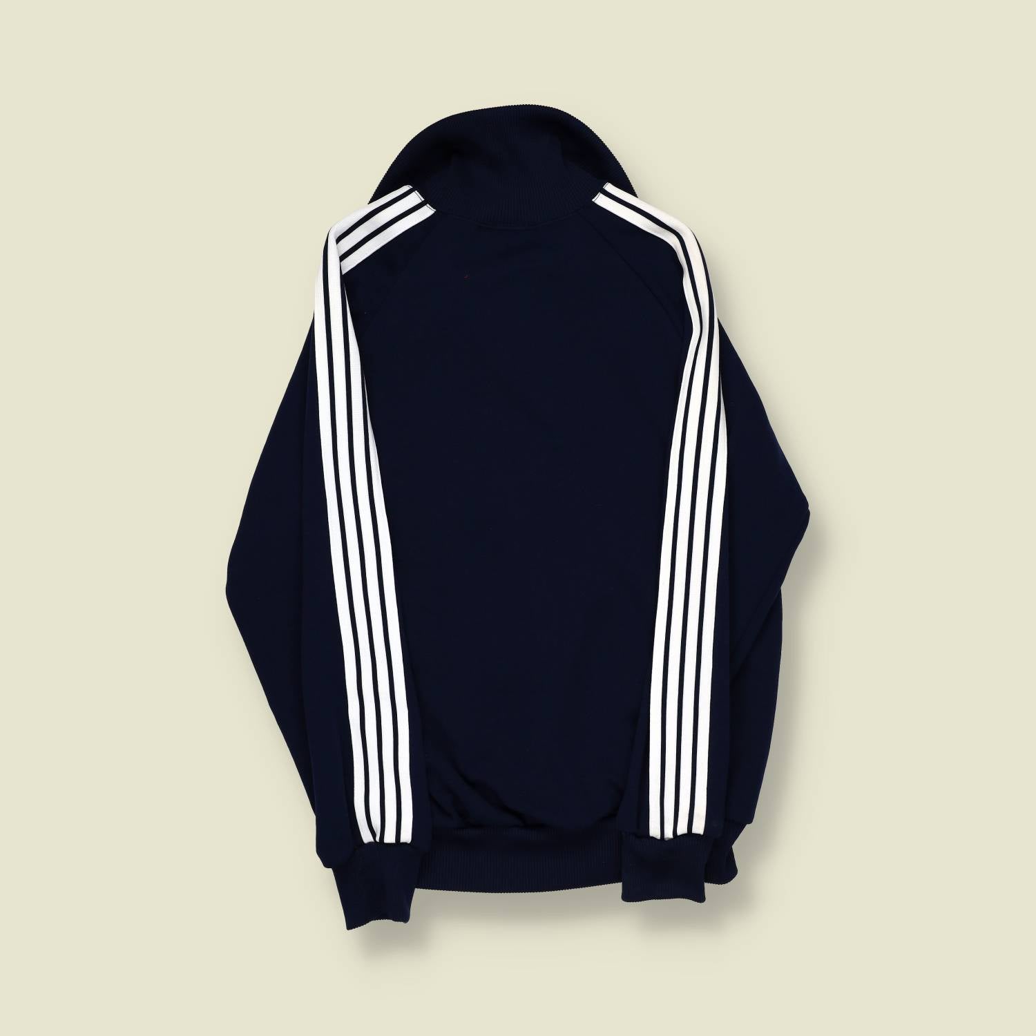 1970s | Sven Olsen | Zip-Up Track Jacket | Navy – XS