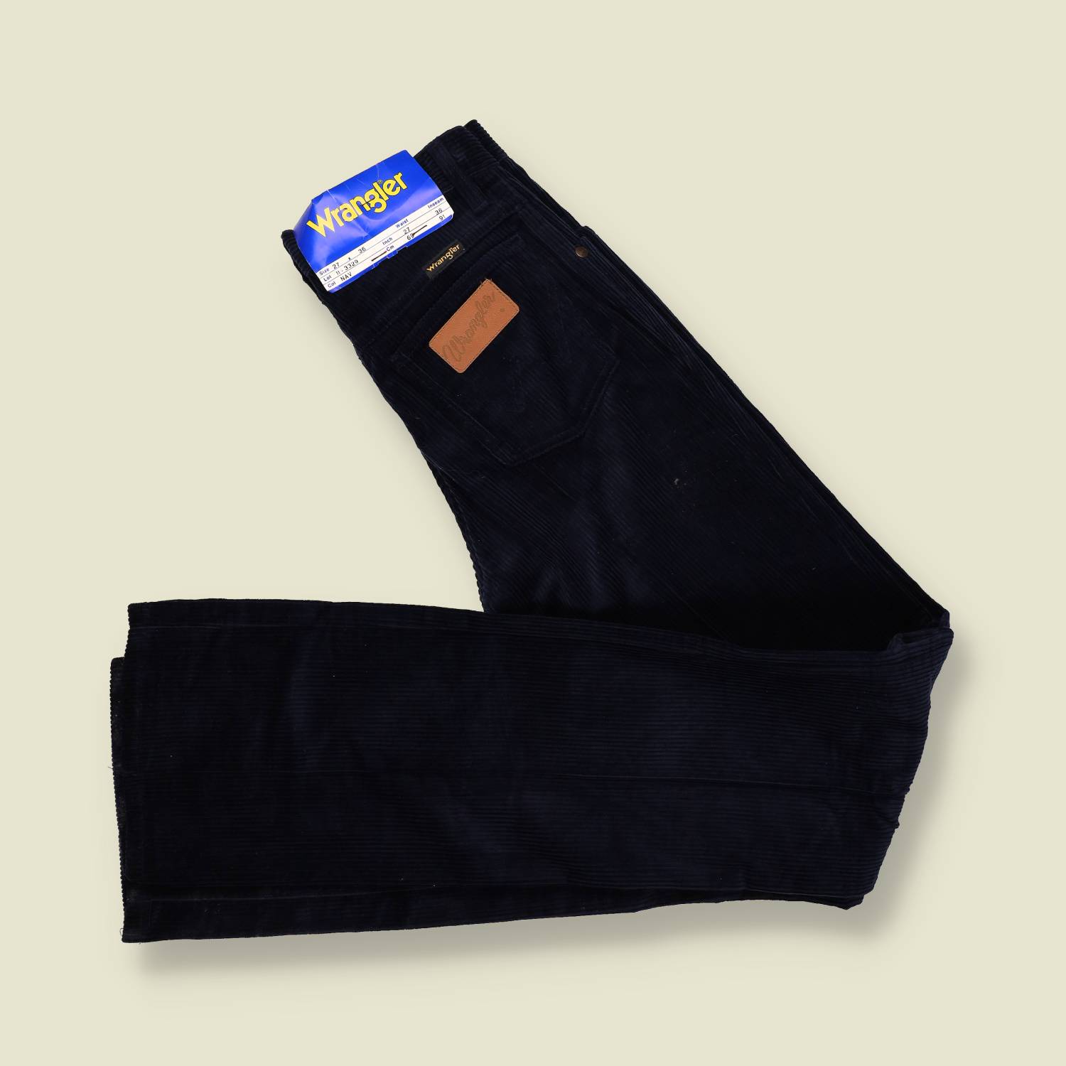 1970s | Wrangler | Deadstock | Corduroy Trousers | Blue – w24