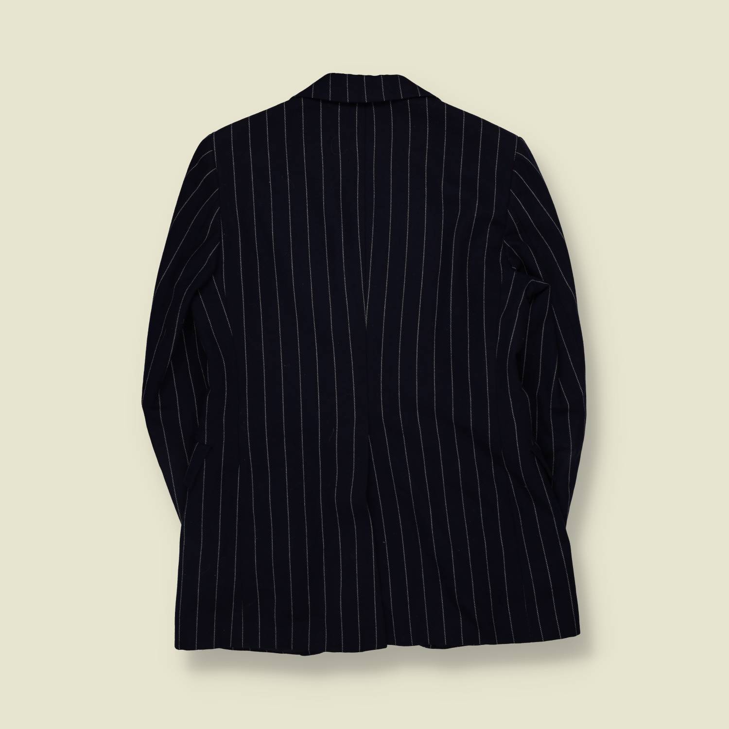 1970s | Kinds London | Pinstripe Blazer | Navy - XS