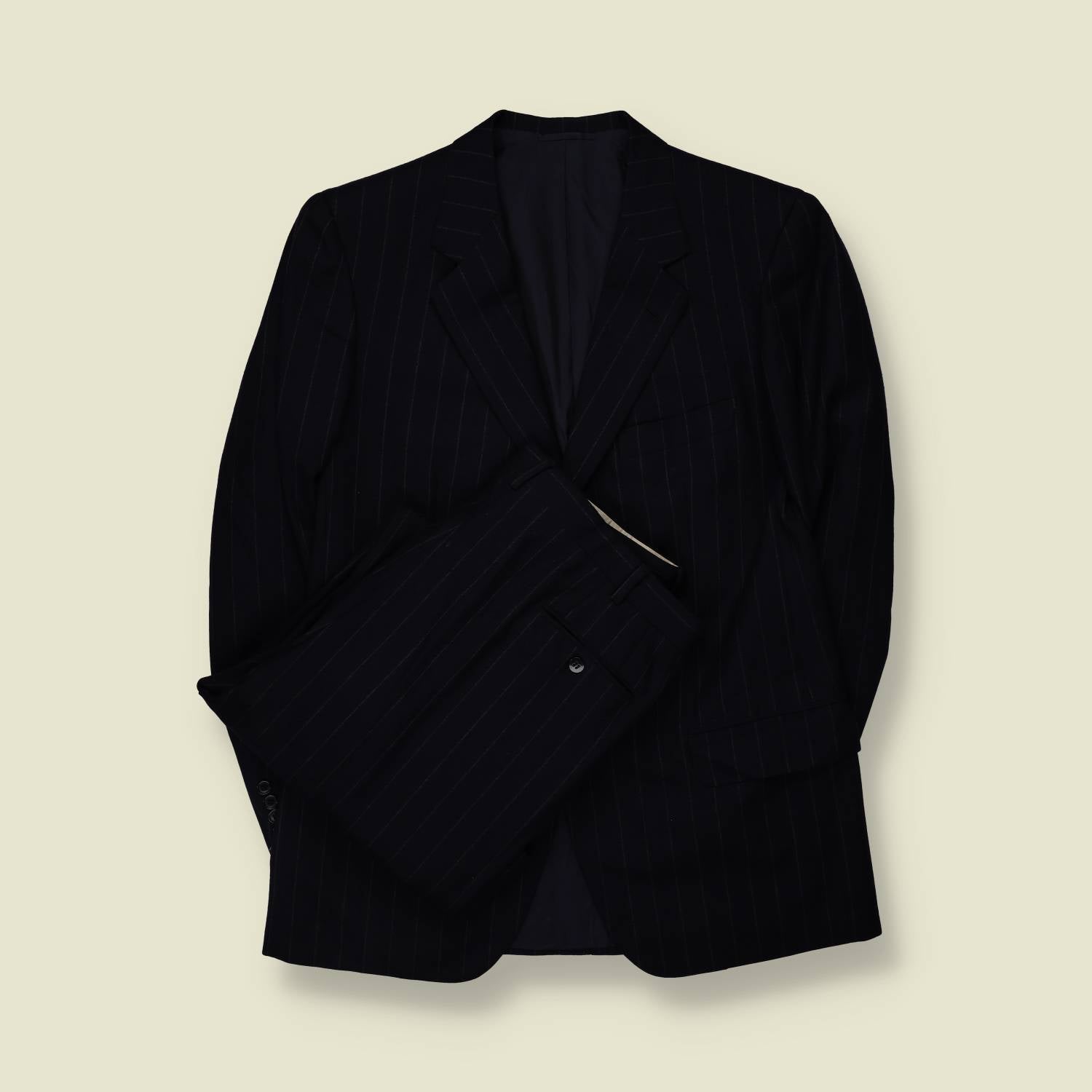 1980s | Pinstripe Suit - M