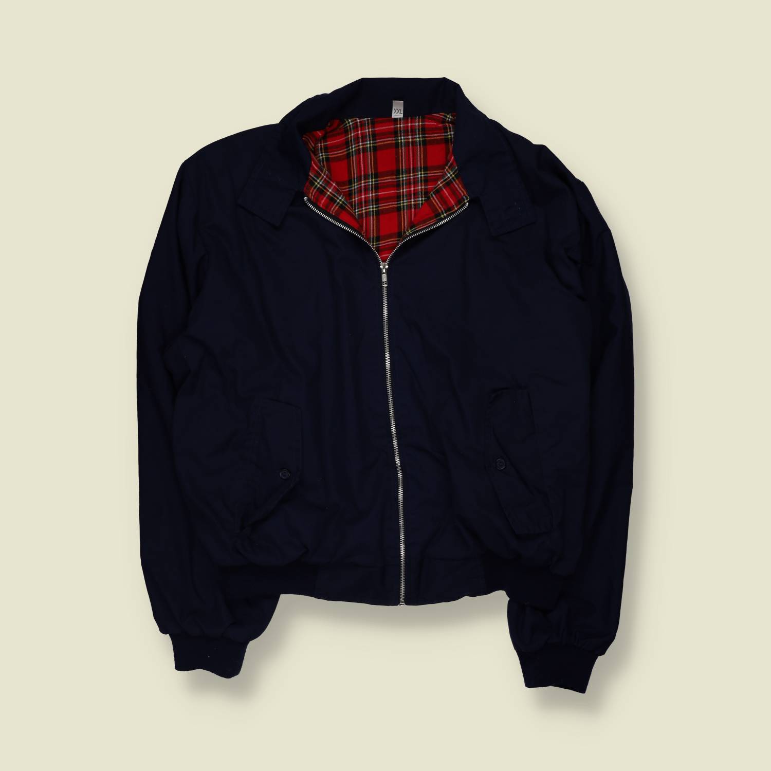 1980s–1990s | Harrington Jacket | Dark Blue – XL