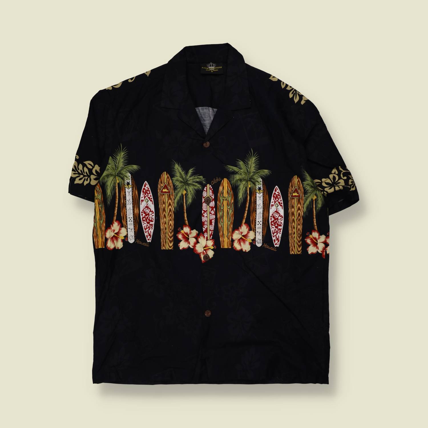 1990s | Royal Fashions | Made In Hawaii | Hawaiian Shirt - M