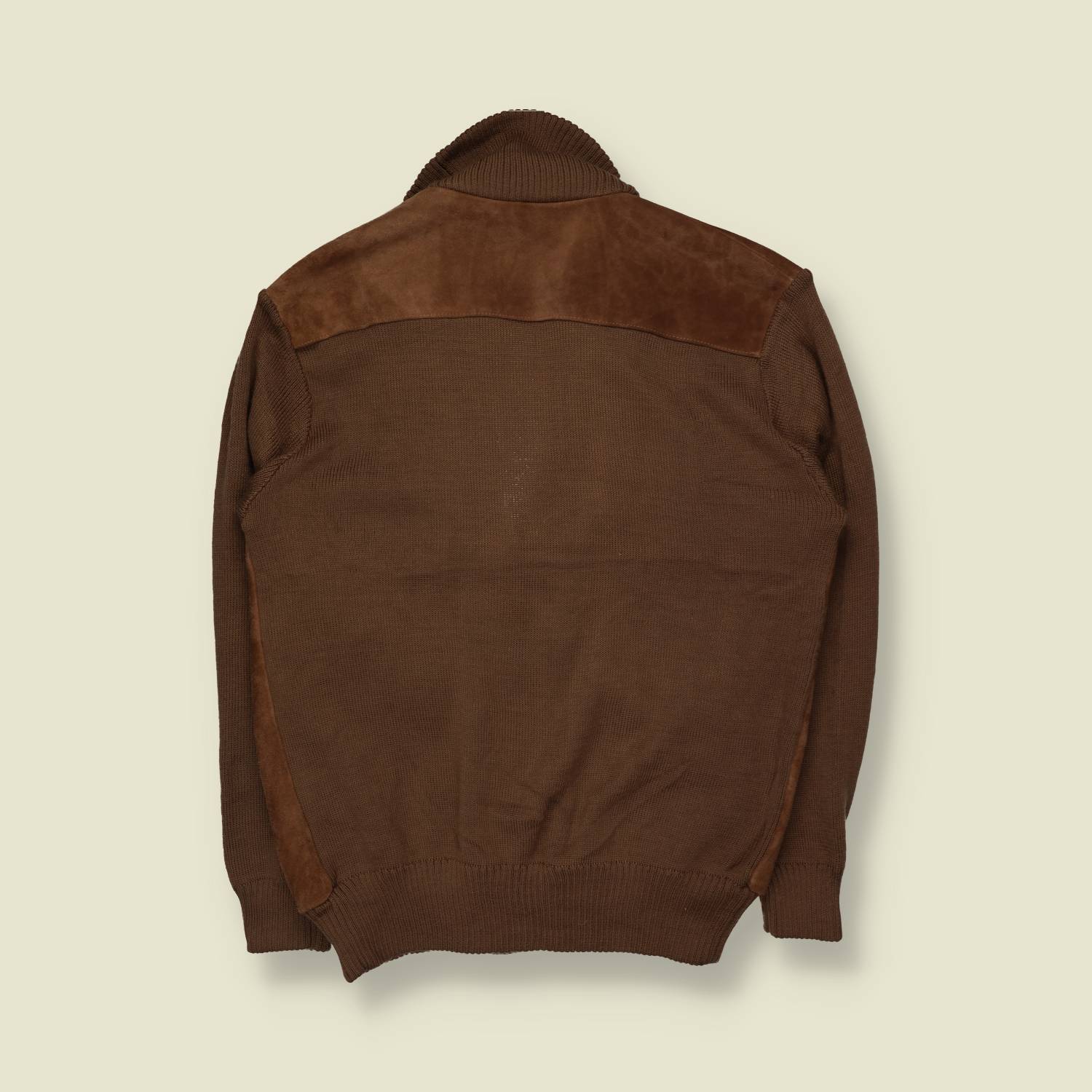 1970s | Shawl Collar Cardigan - L