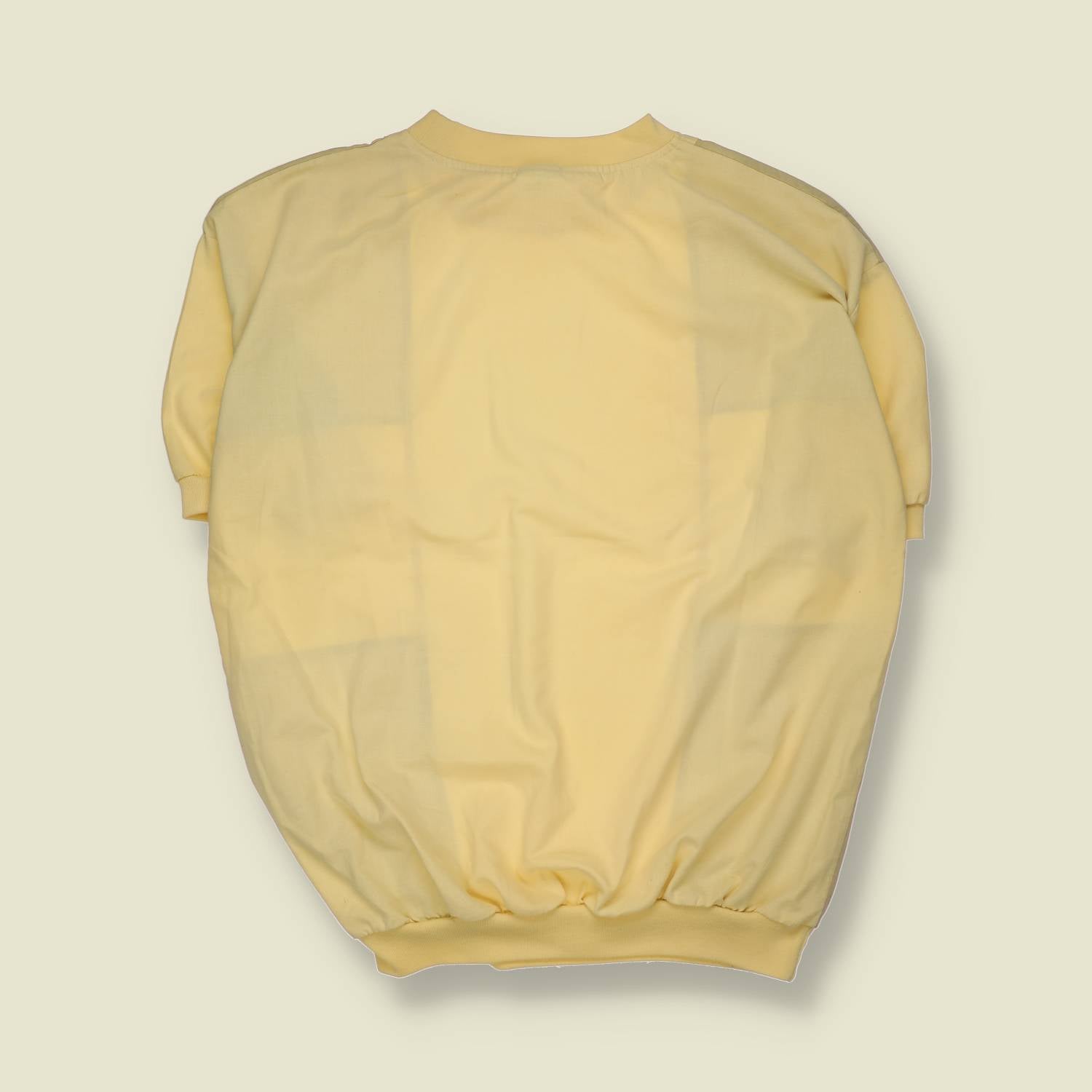 1980s | Panel T-Shirt | Yellow - XXL