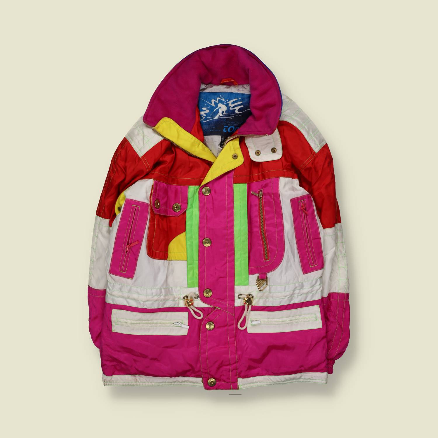 1990s | Tonin | Ski Jacket | Multi-Colour - L