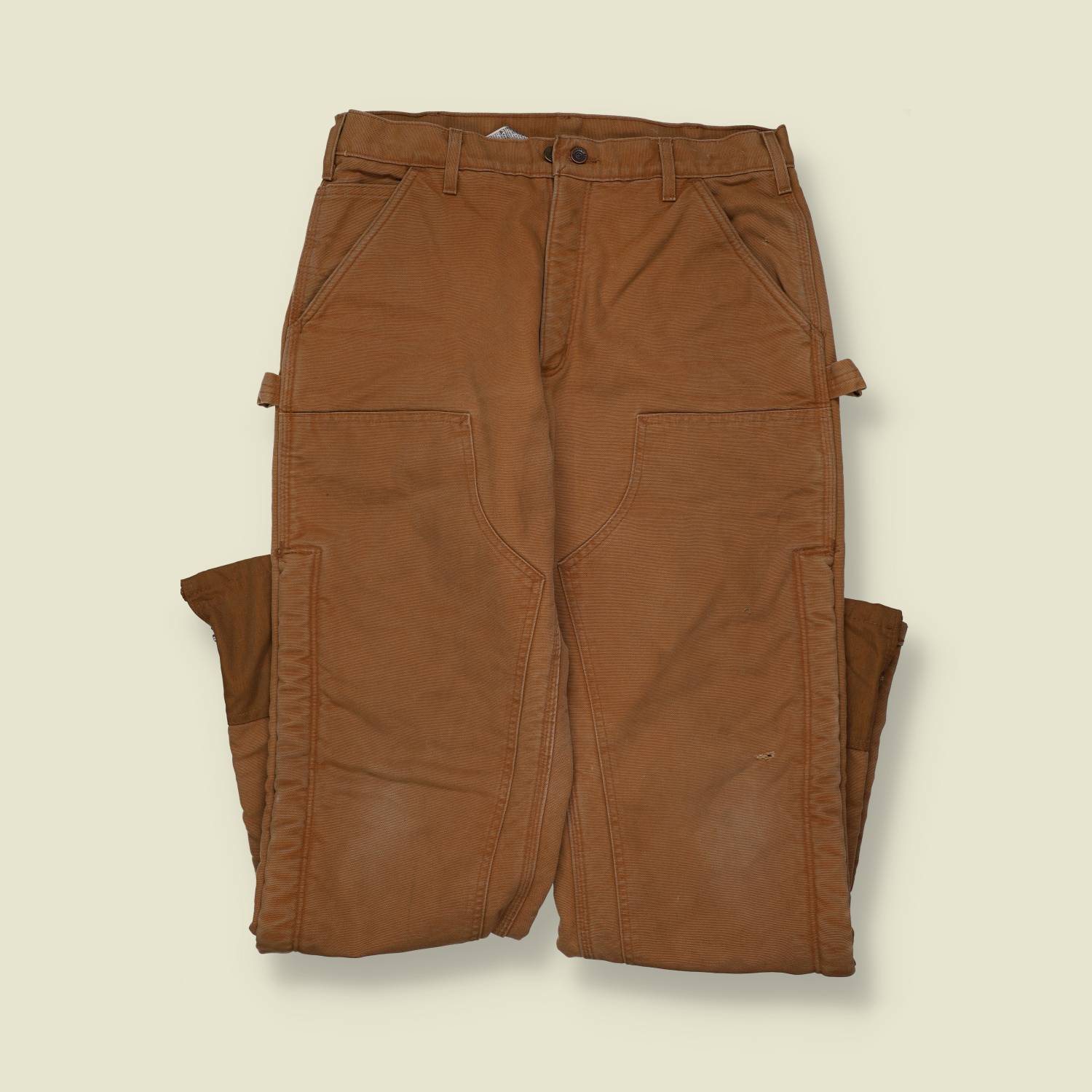 90s Carharrt Pile Lined Double Knee Work Trousers - 30"