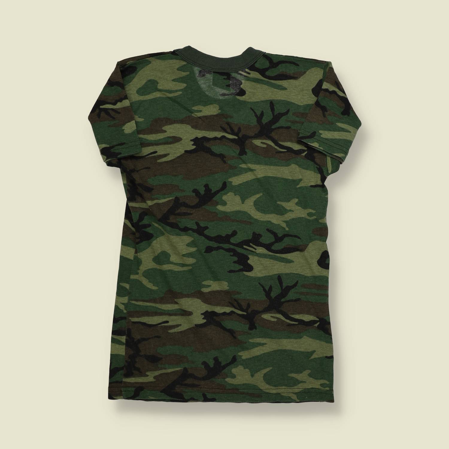 1970s | Deadstock | Pennsylvania Outdoors Camouflage T-Shirt – XXXS