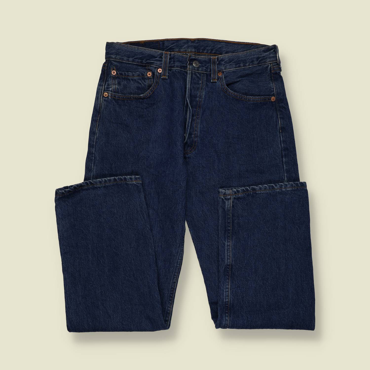 1980s–1990s | Levi’s | 501 | Made in USA | Button Fly Denim Jeans – w30