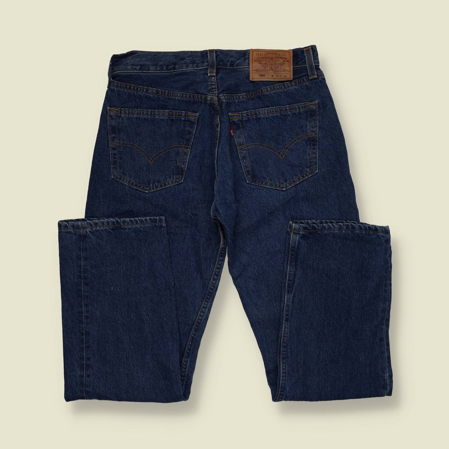 1980s–1990s | Levi’s | 501 | Made in USA | Button Fly Denim Jeans – w30